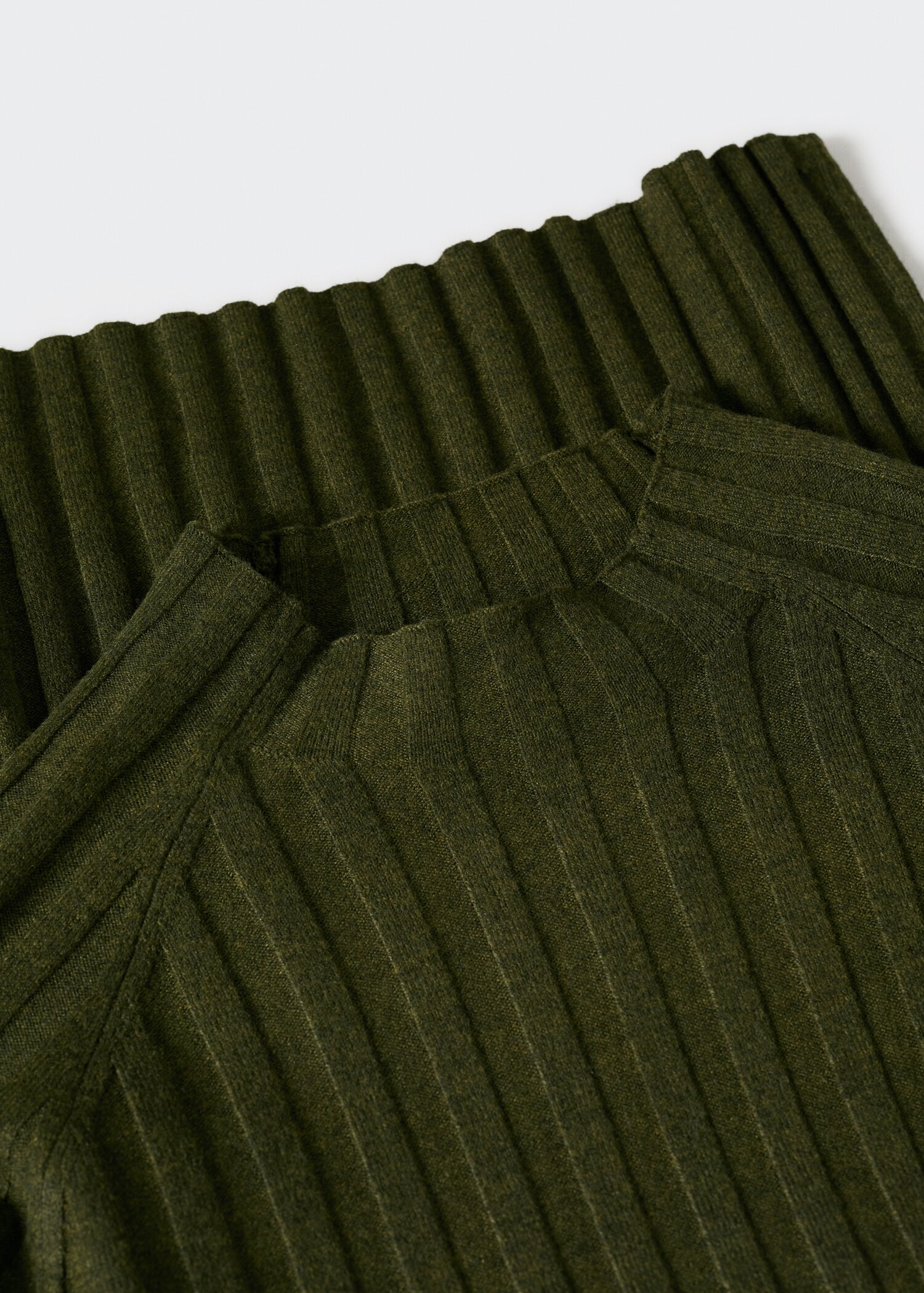Perkins-neck rib-knit  sweater - Details of the article 8