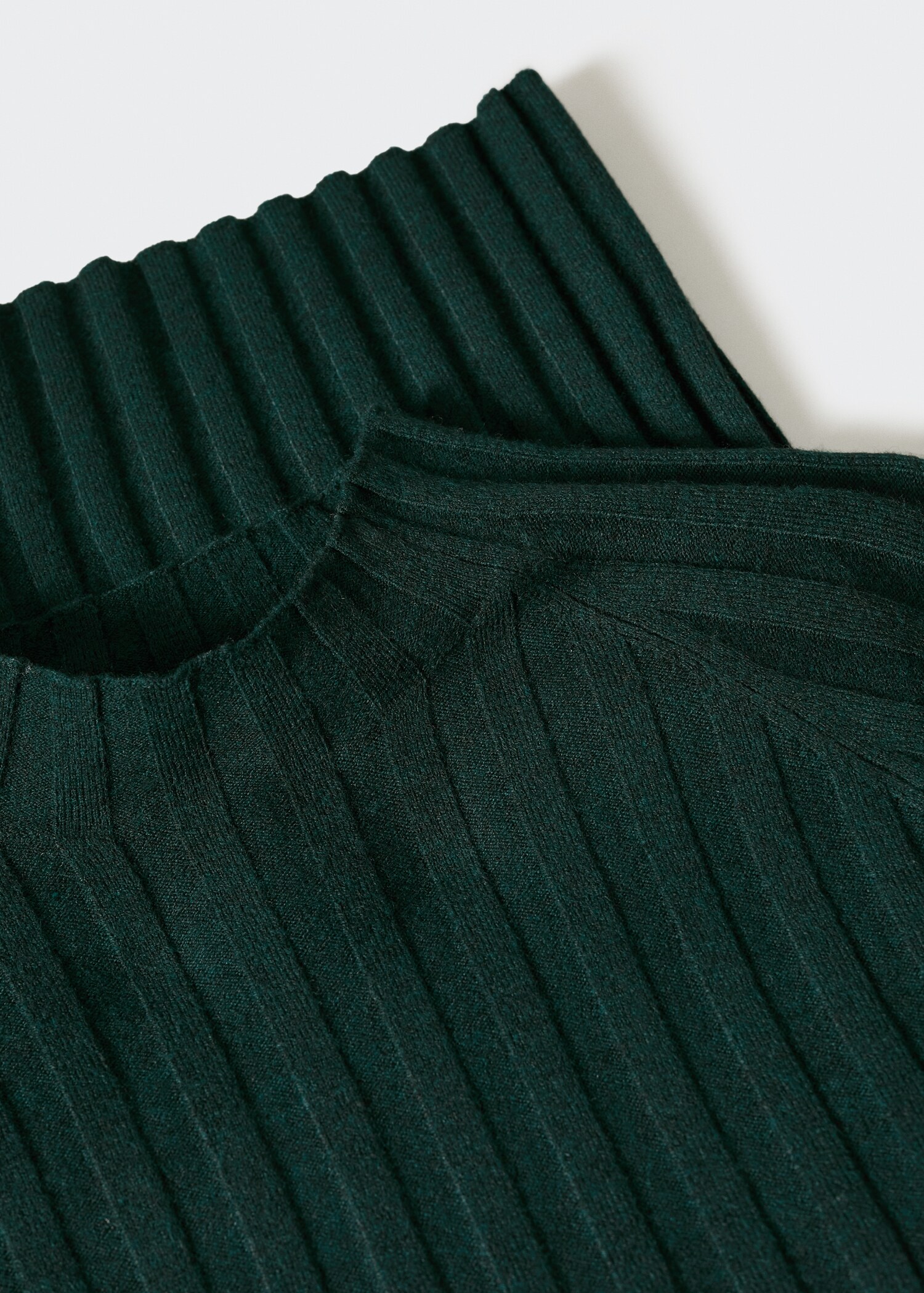 Perkins-neck rib-knit  sweater - Details of the article 8