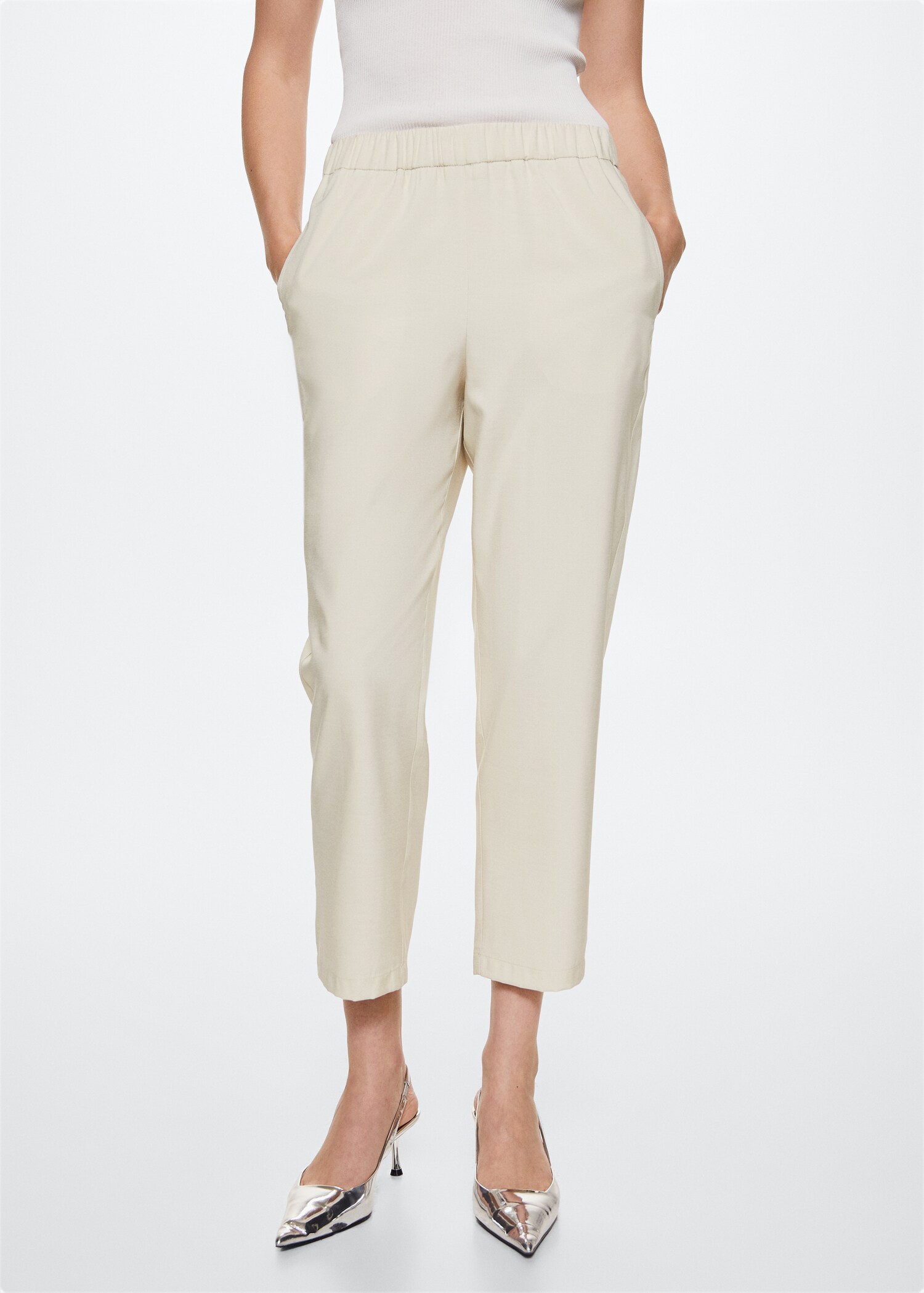 Elastic waist trousers - Details of the article 6