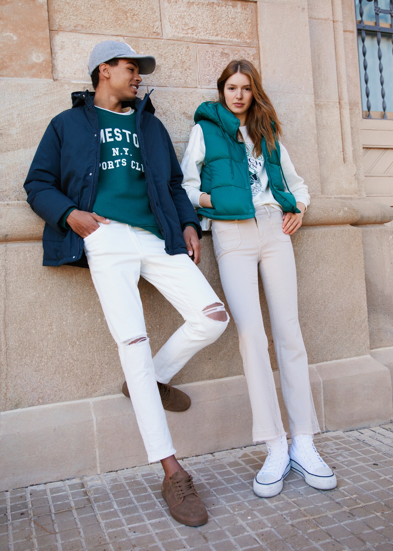 Jeans flare bordi sfilacciati - Dettaglio dell'articolo 5