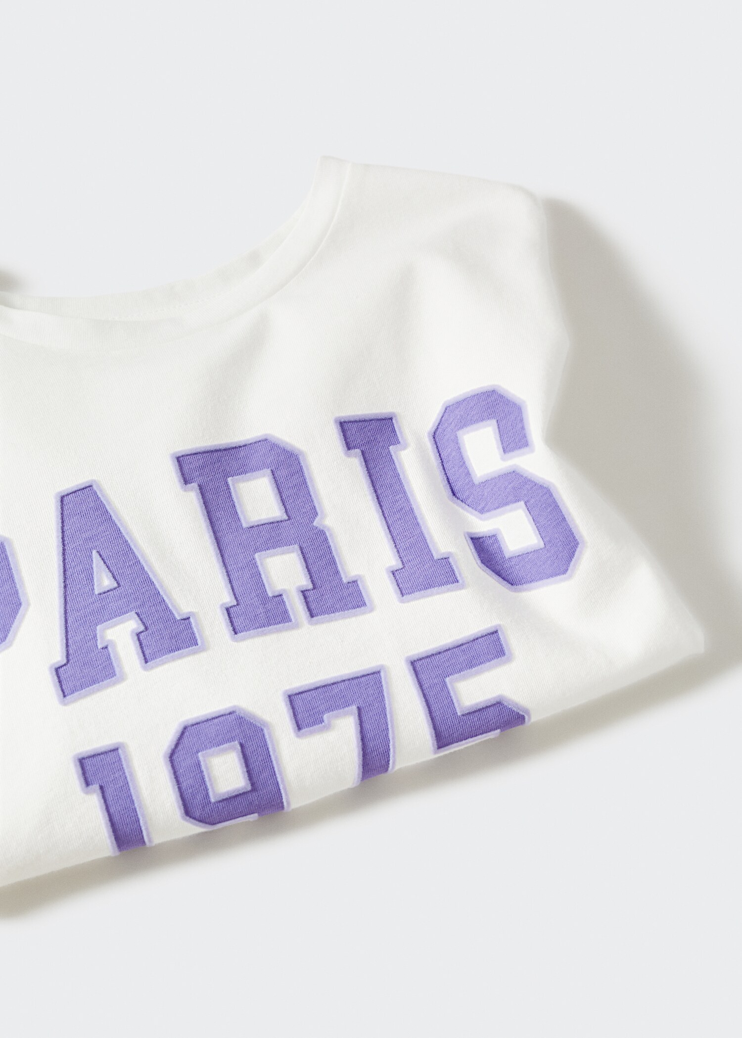 Printed cotton-blend T-shirt - Details of the article 8
