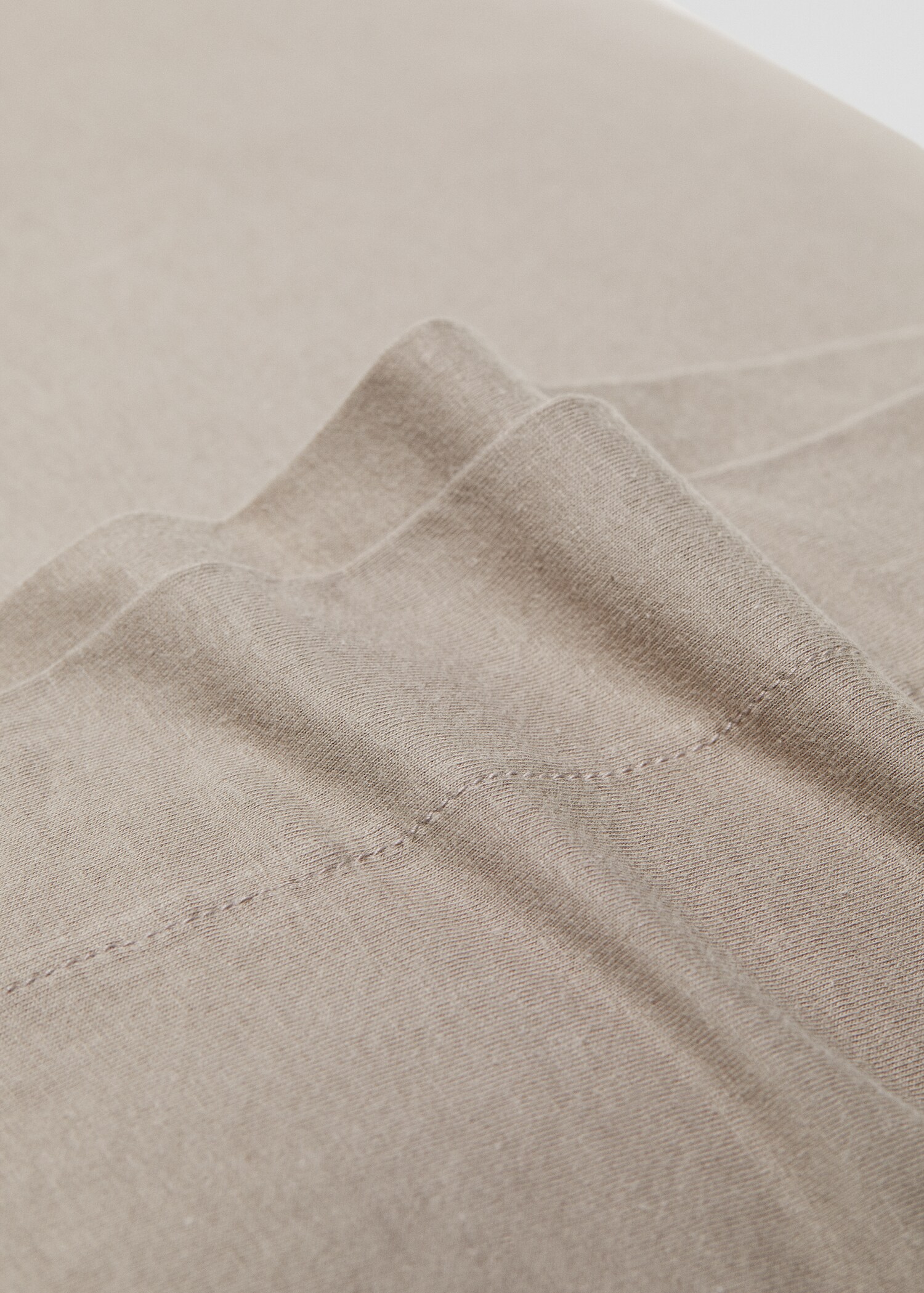 Cotton knit pillow cover 45x110cm - Details of the article 2