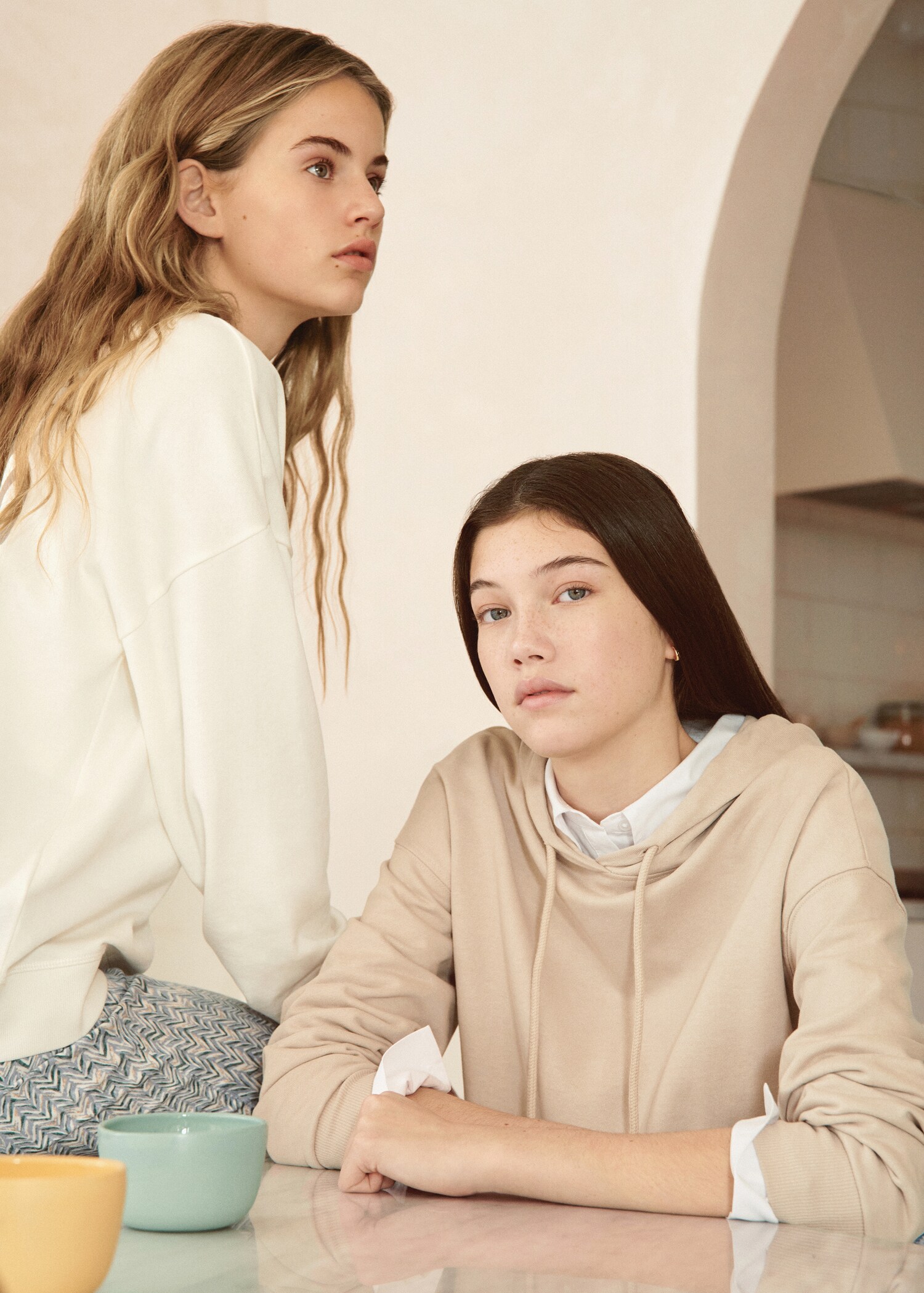 Kort sweatshirt huva - Detaljer om artikeln 5