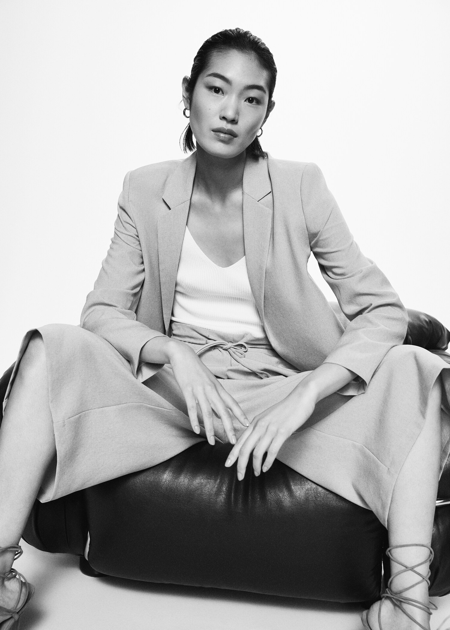 Fluid culotte trousers - Details of the article 2