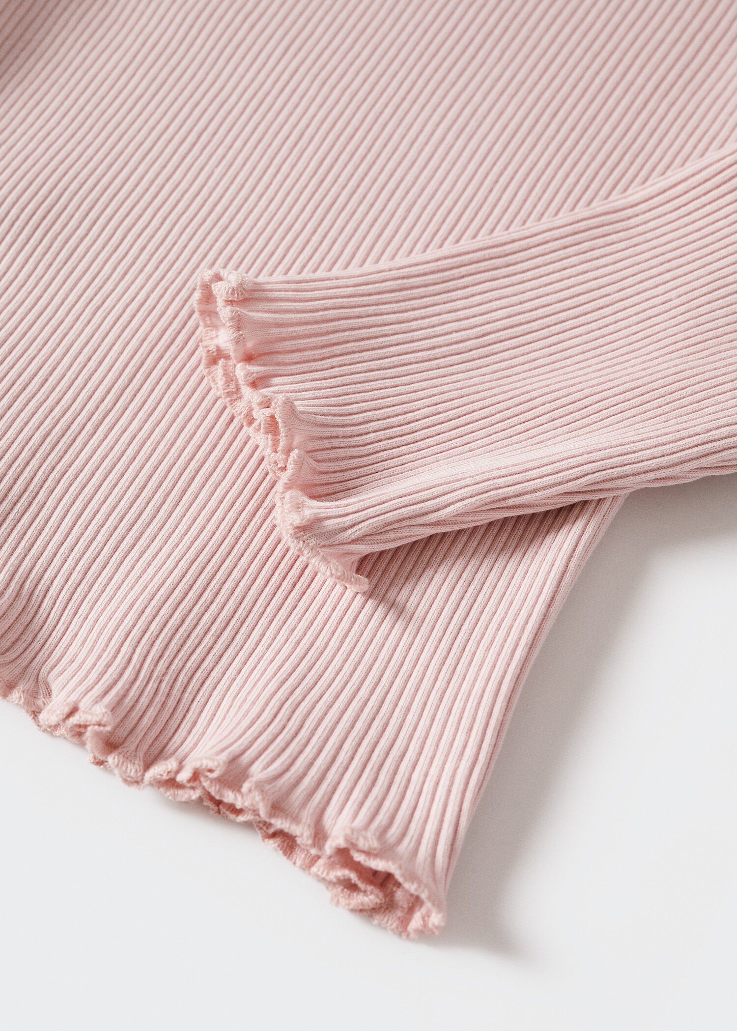 Camiseta canalé cuello alto - Detalle del artículo 8