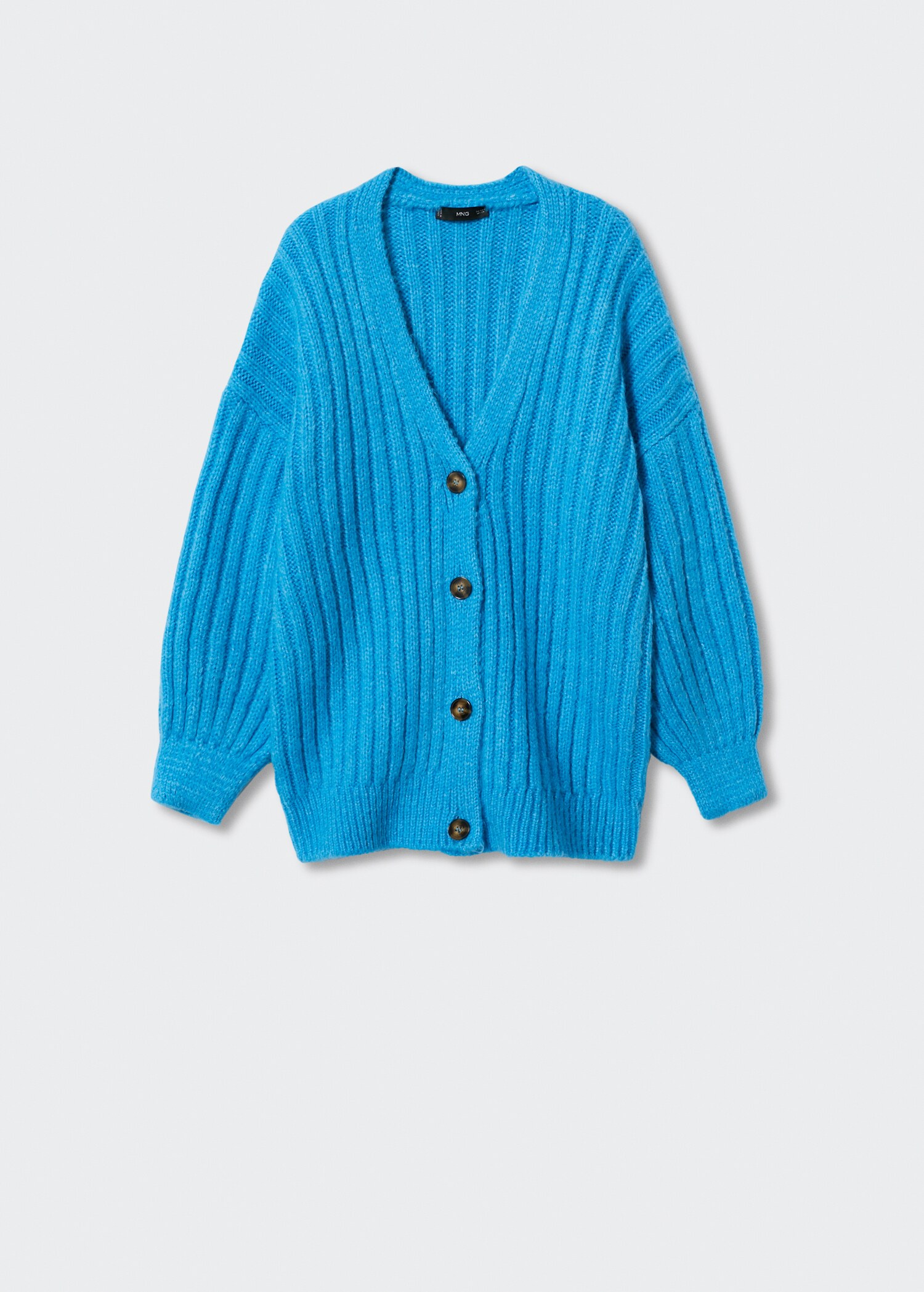 Cardigan oversize cu nasturi - Articol fără model