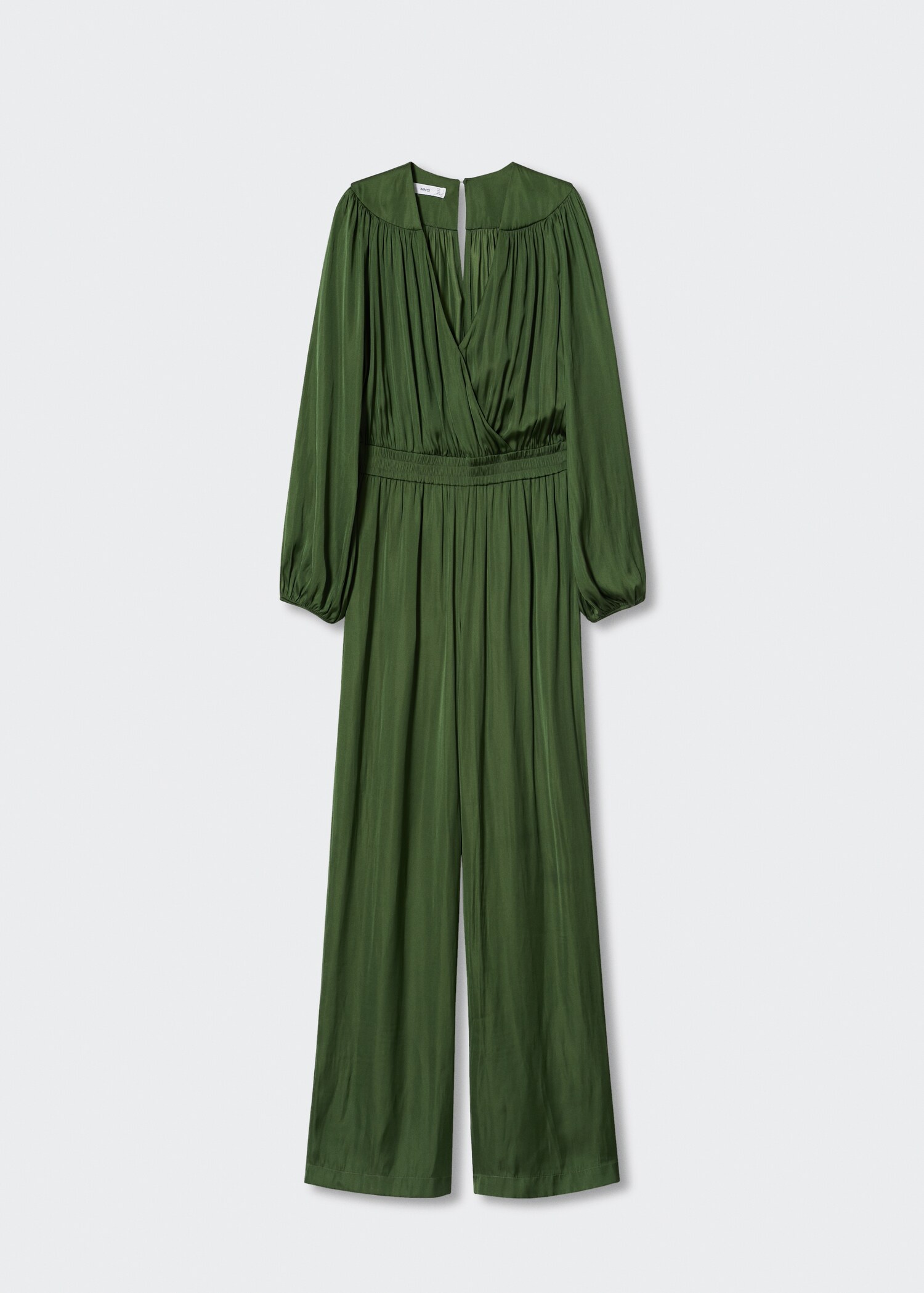 Lang satinert jumpsuit - Artikkel uten modell