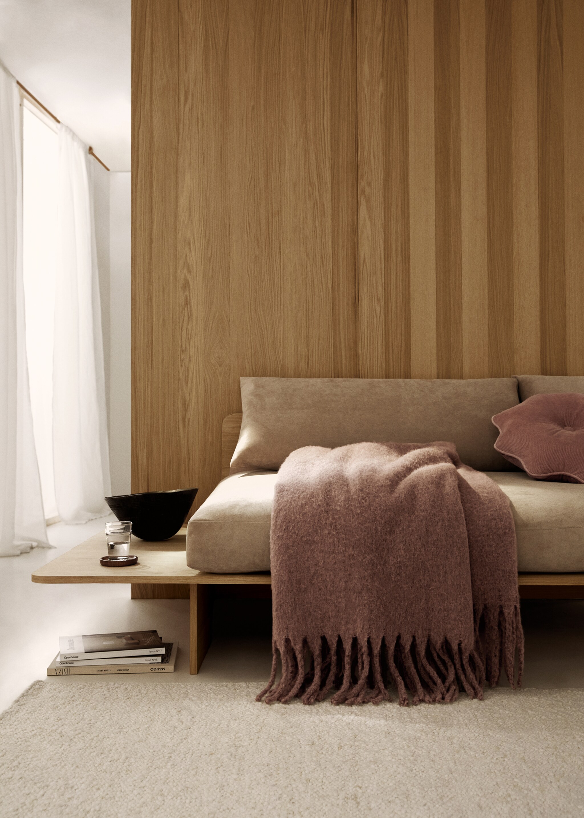 Fringed blanket 55.12x74.8 in - Details of the article 8