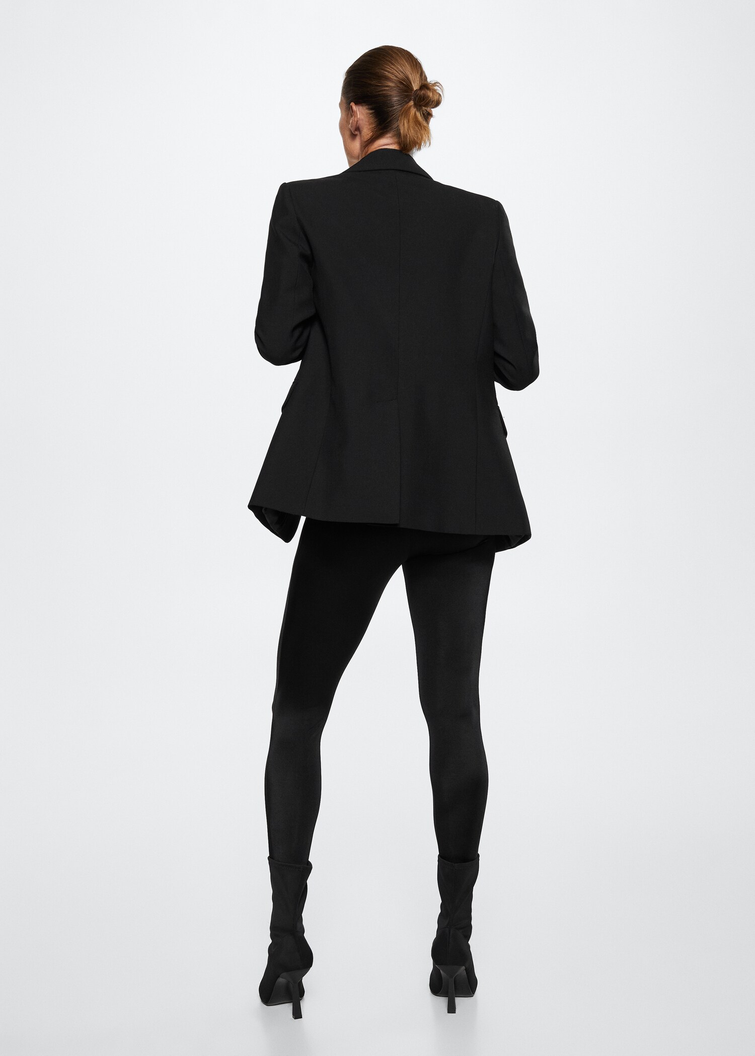 Satin leggings - Reverse of the article