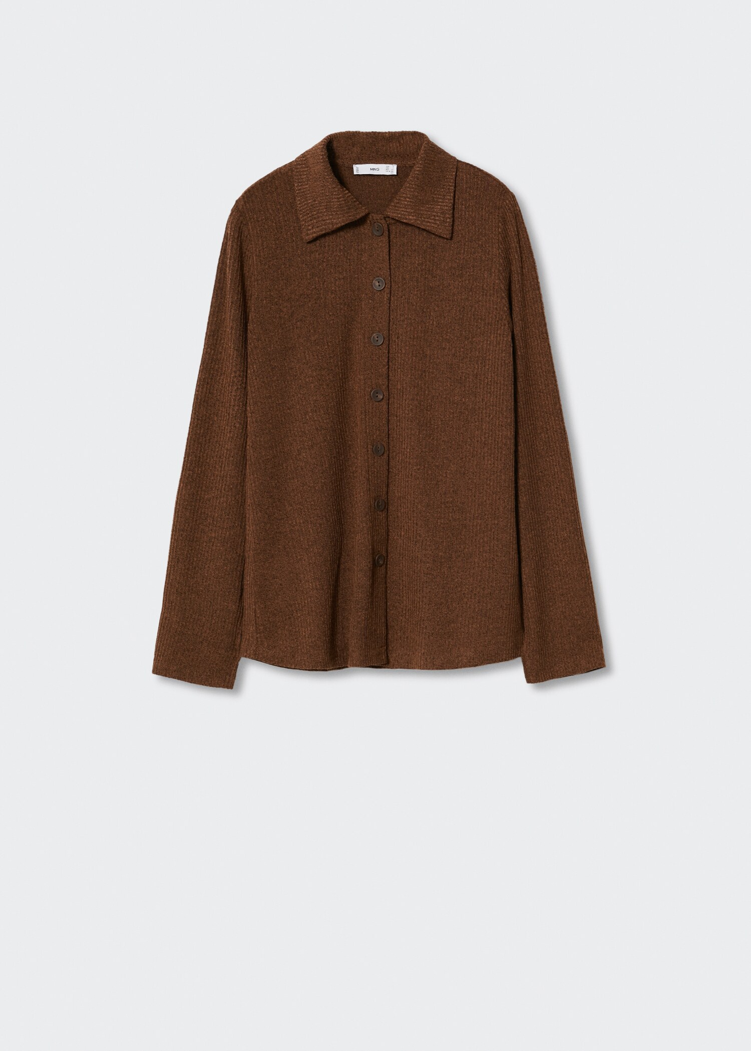 Camisa canalé botons - Article sense model