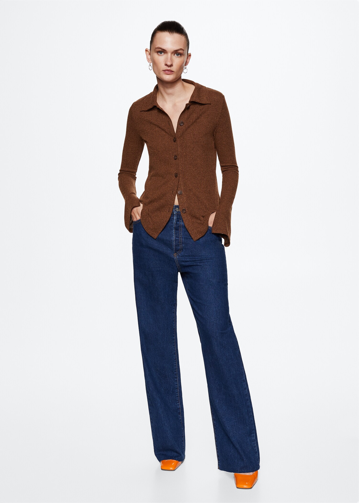 Camisa canalé botons - Detall de l'article 6