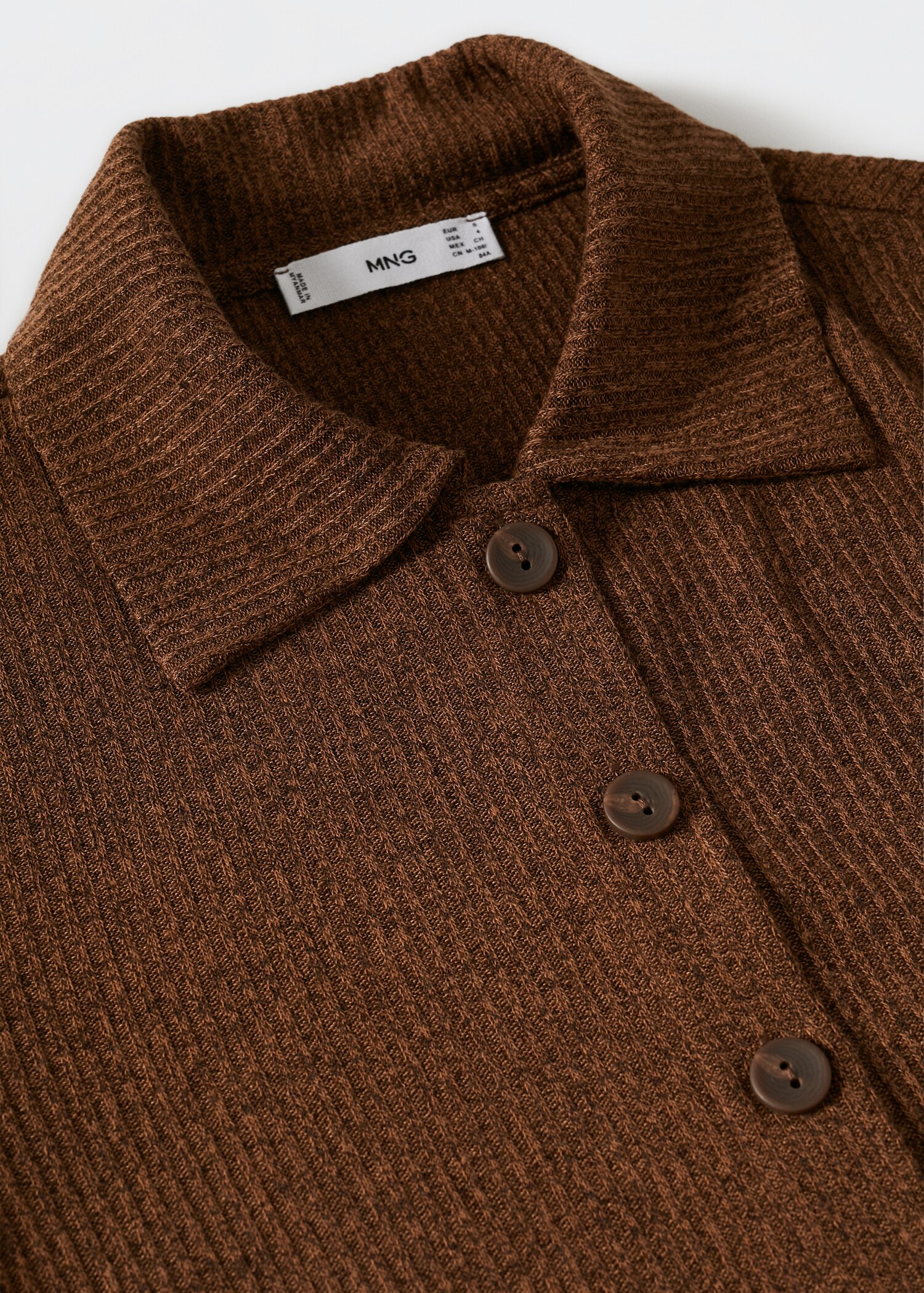 Camisa canalé botons - Detall de l'article 8