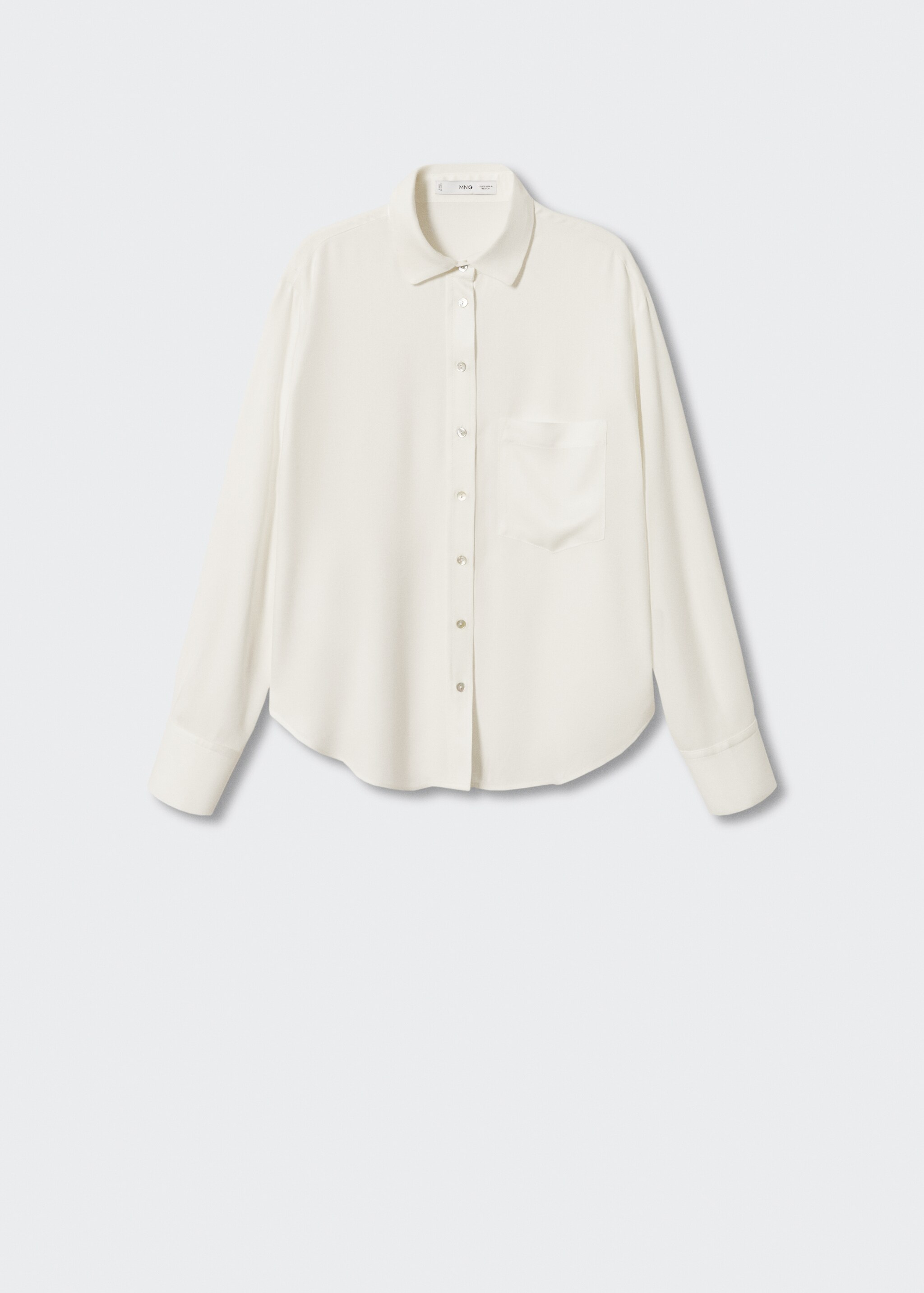 Nacre buttoned shirt - Article without model