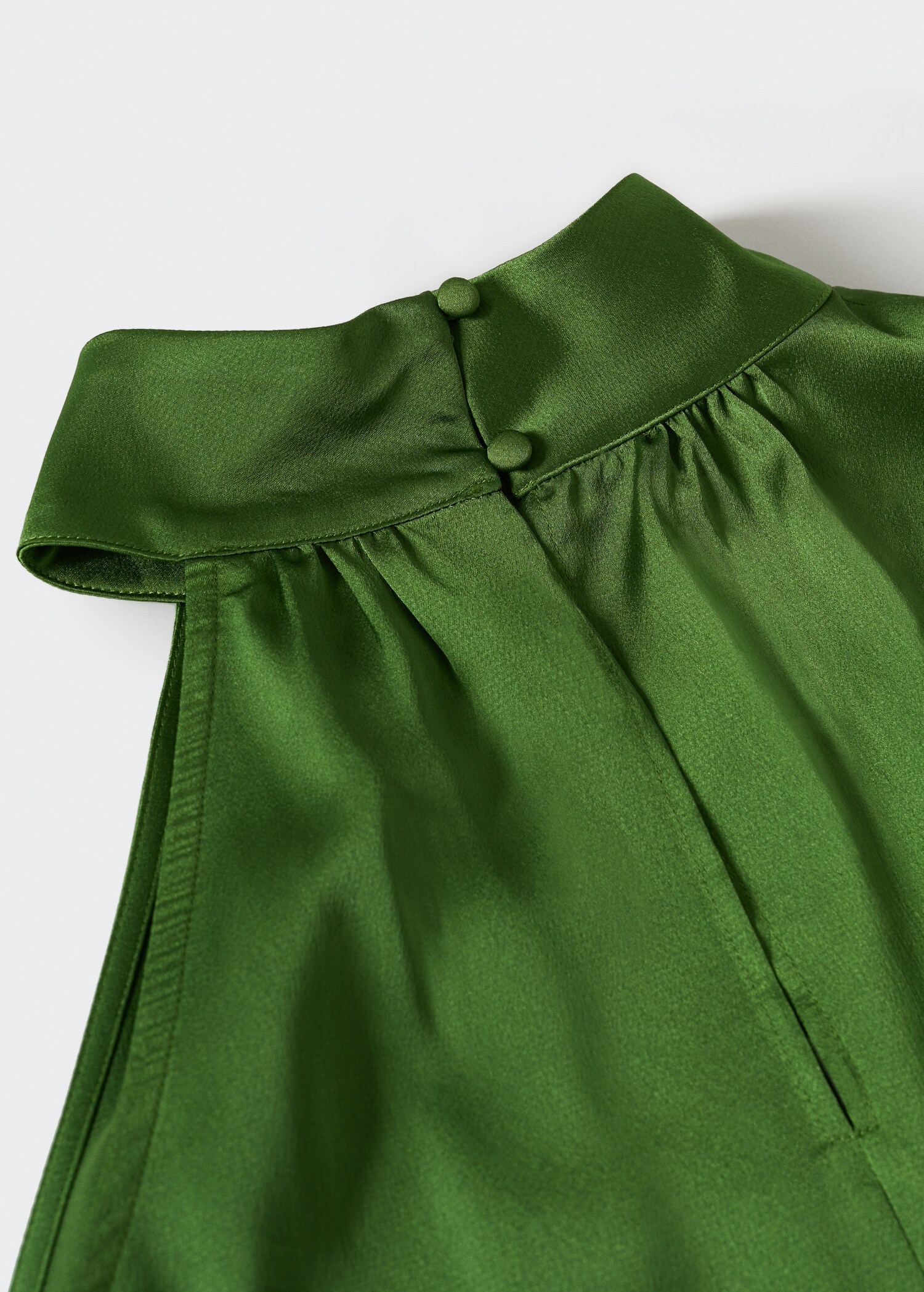 Blusa asimétrica satinada - Detalle del artículo 8