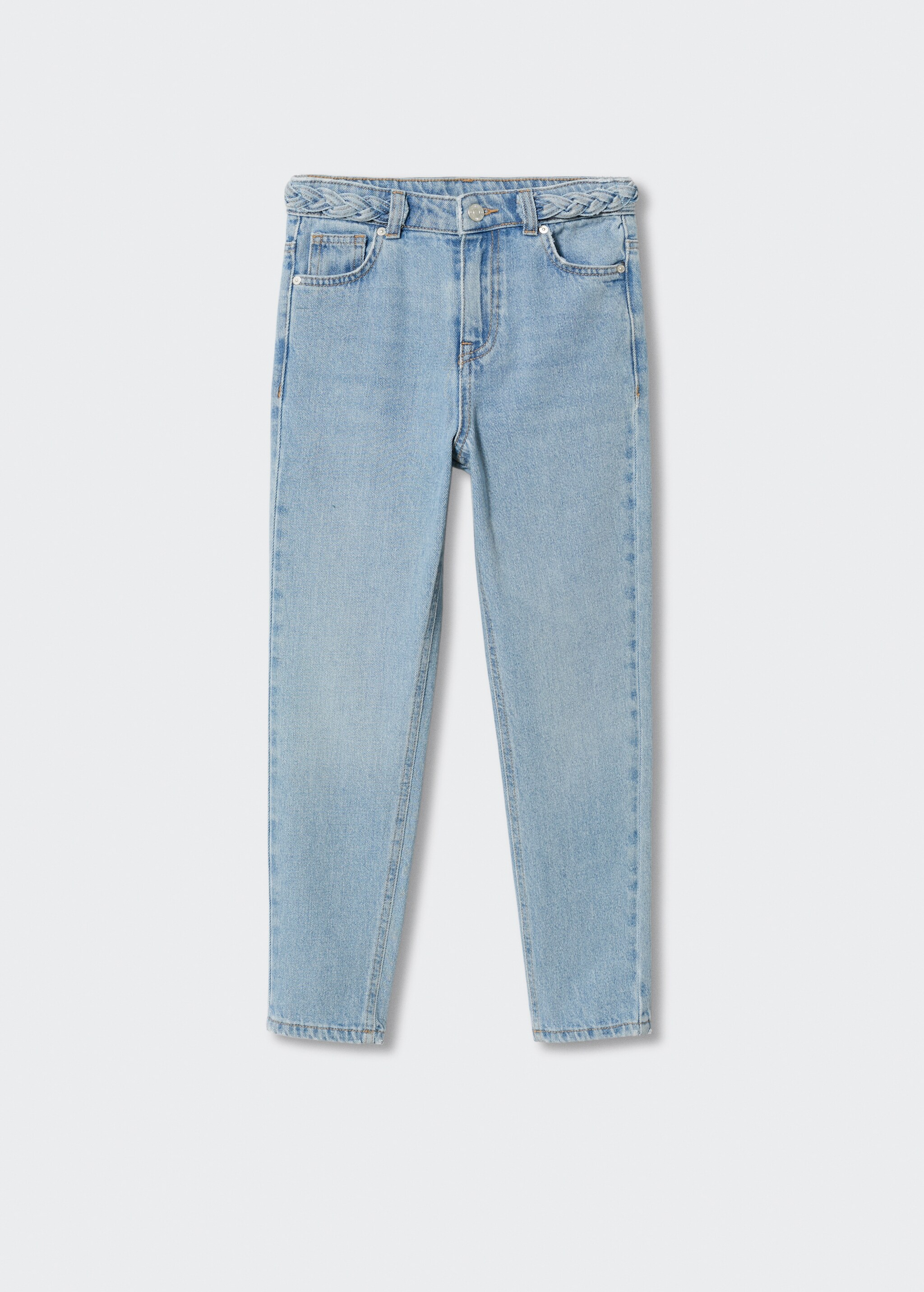 Jeans cinturón trenzado - Artículo sin modelo