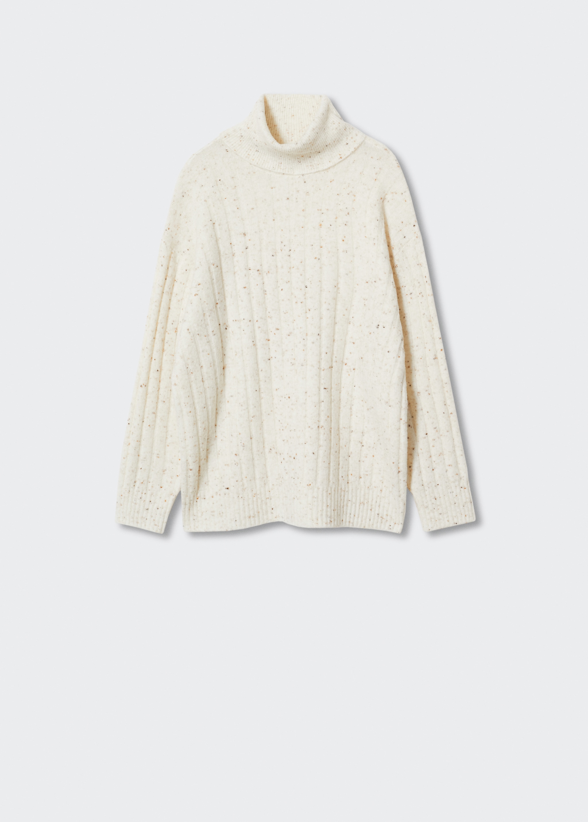Fleece turtleneck sweater - Article without model
