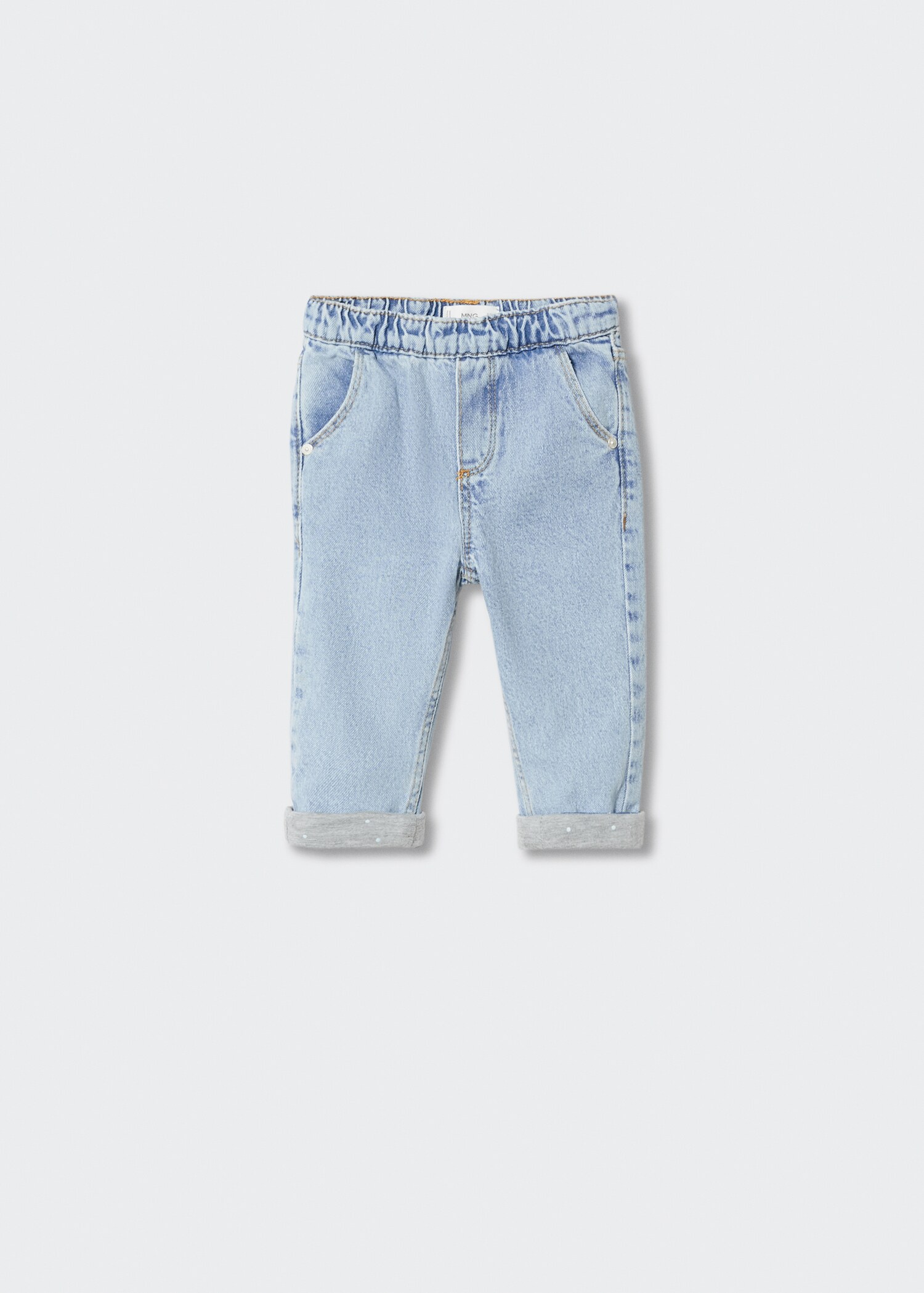 Drawstring waist jeans - Article without model
