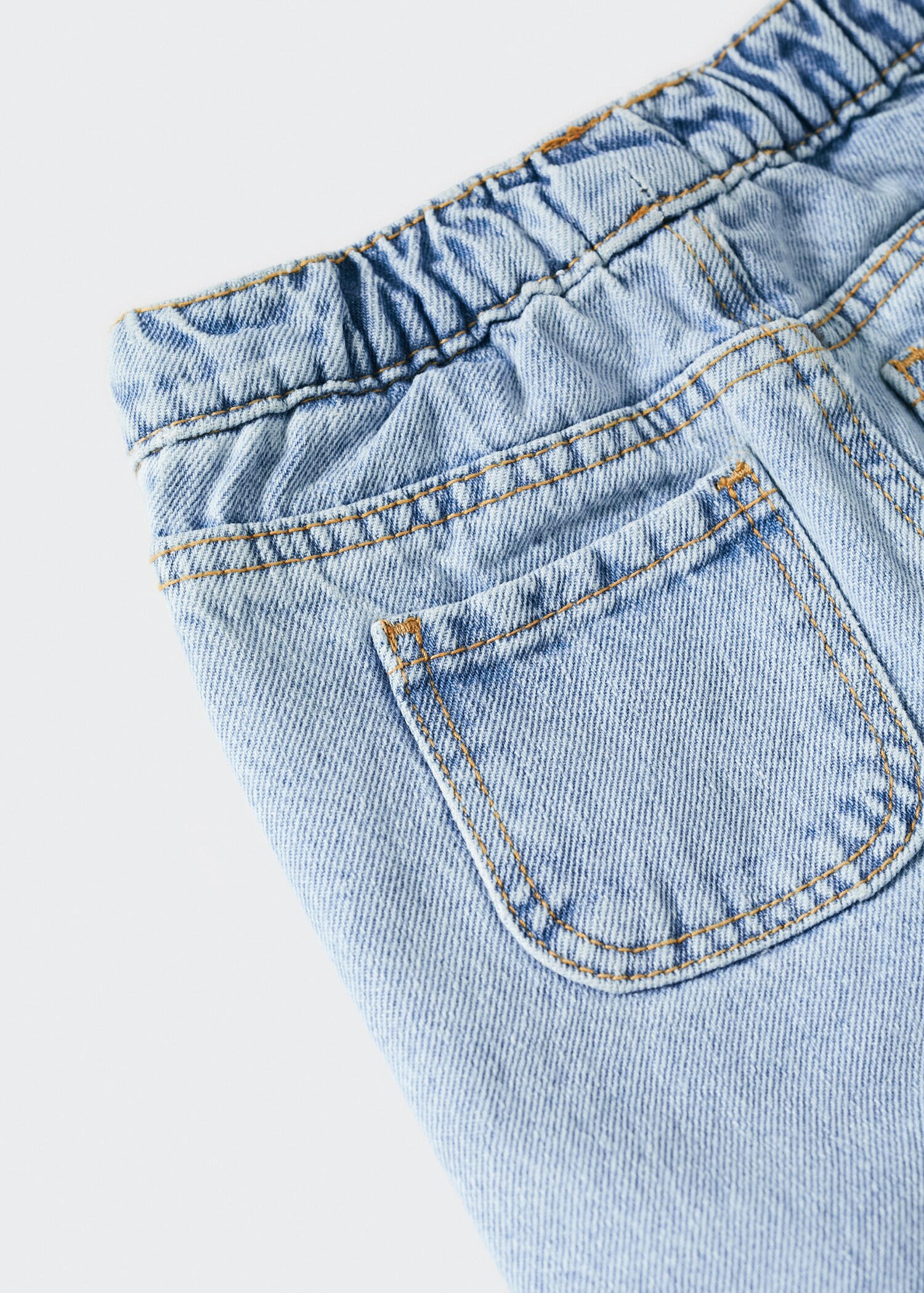 Drawstring waist jeans - Details of the article 0