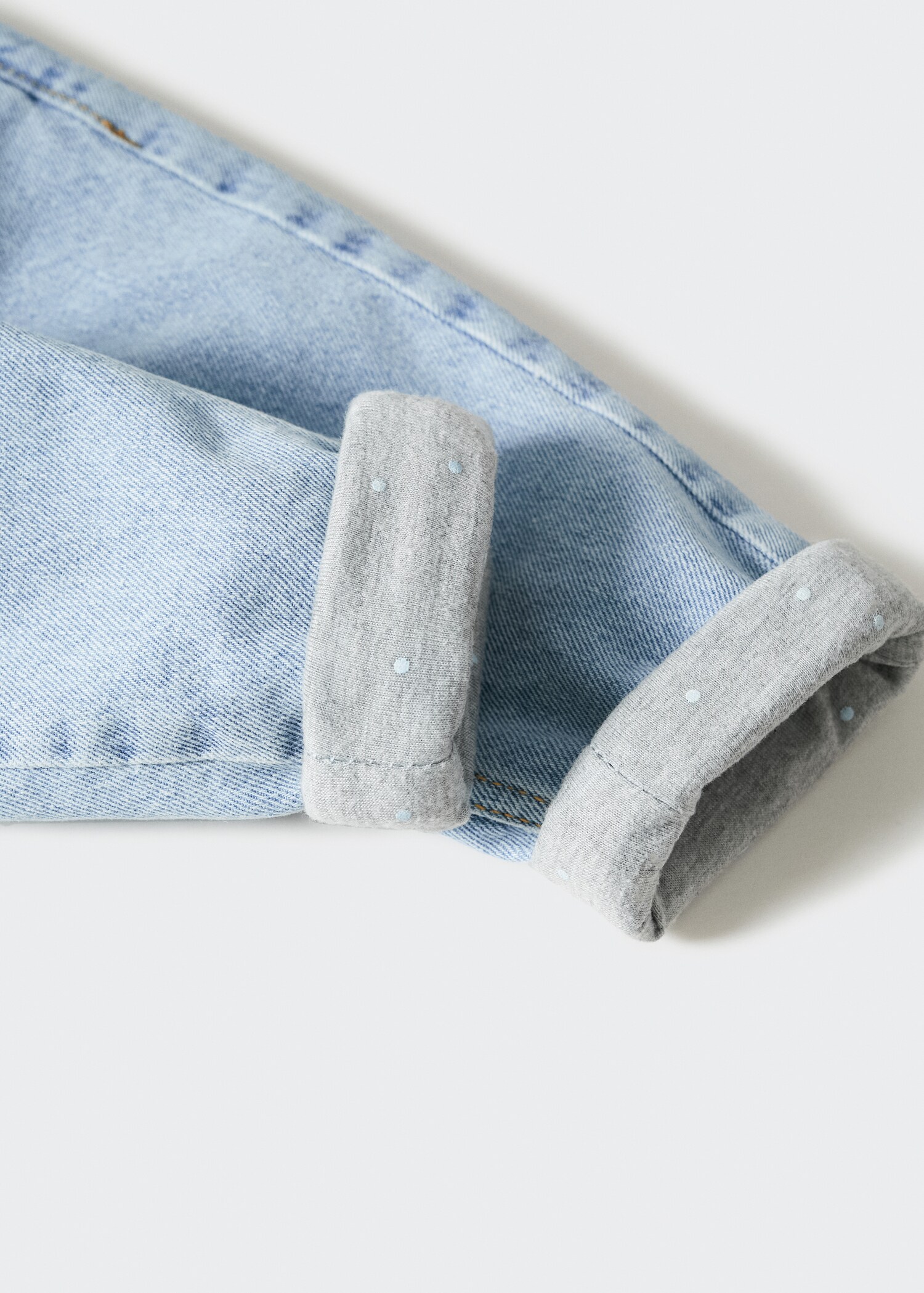 Drawstring waist jeans - Details of the article 8