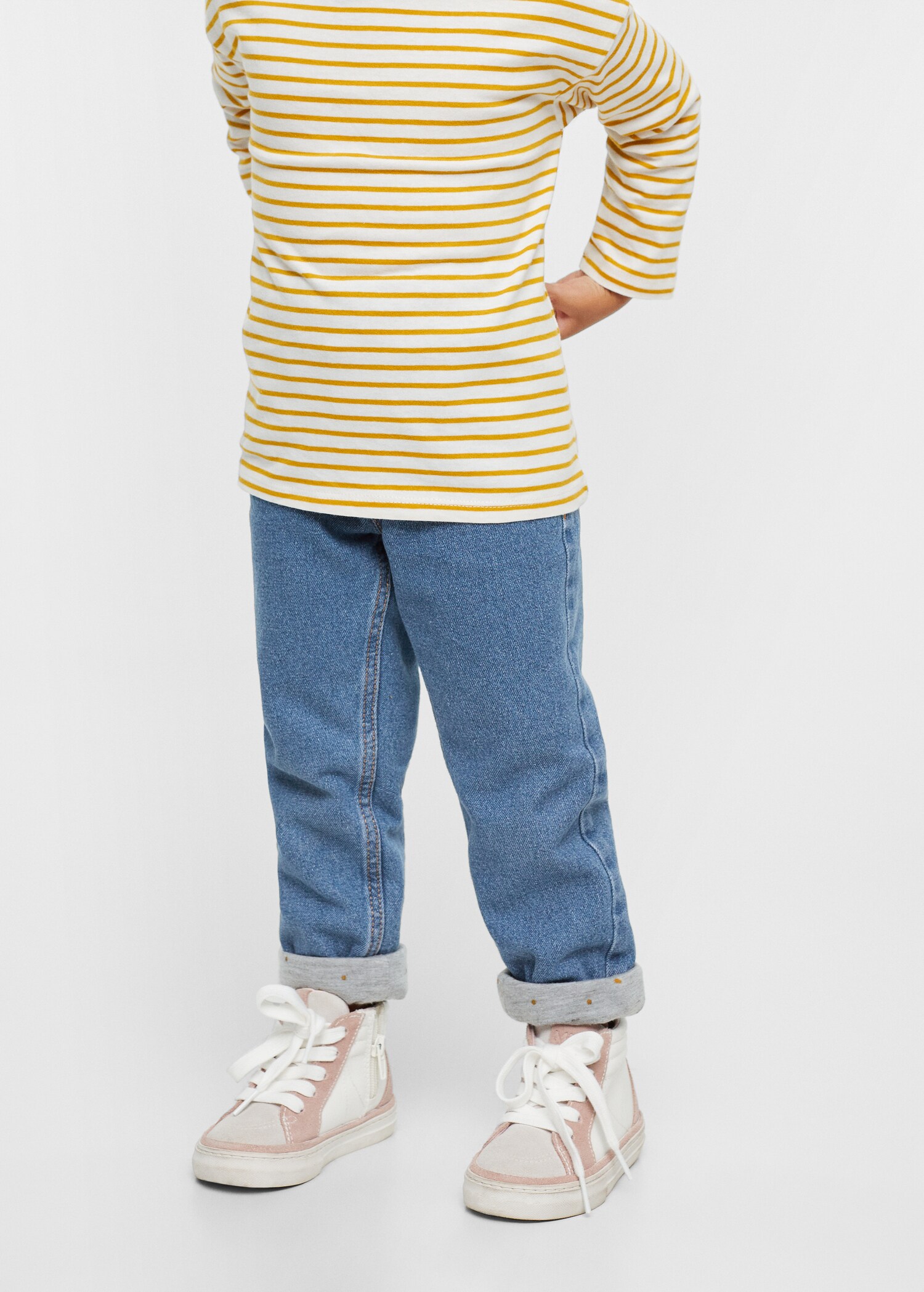 Drawstring waist jeans - Details of the article 6