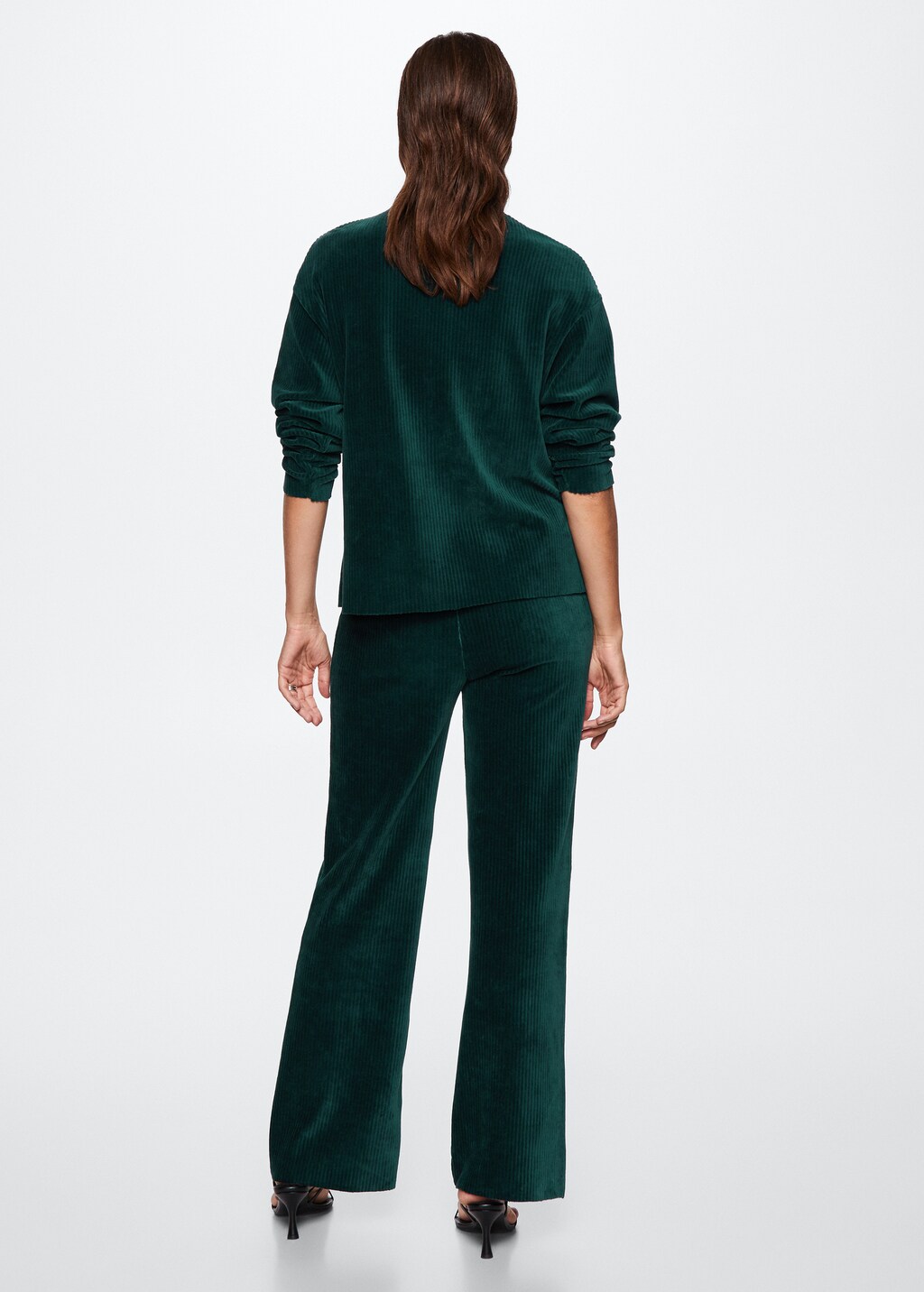 Combined shirt sweater - Women | MANGO OUTLET USA