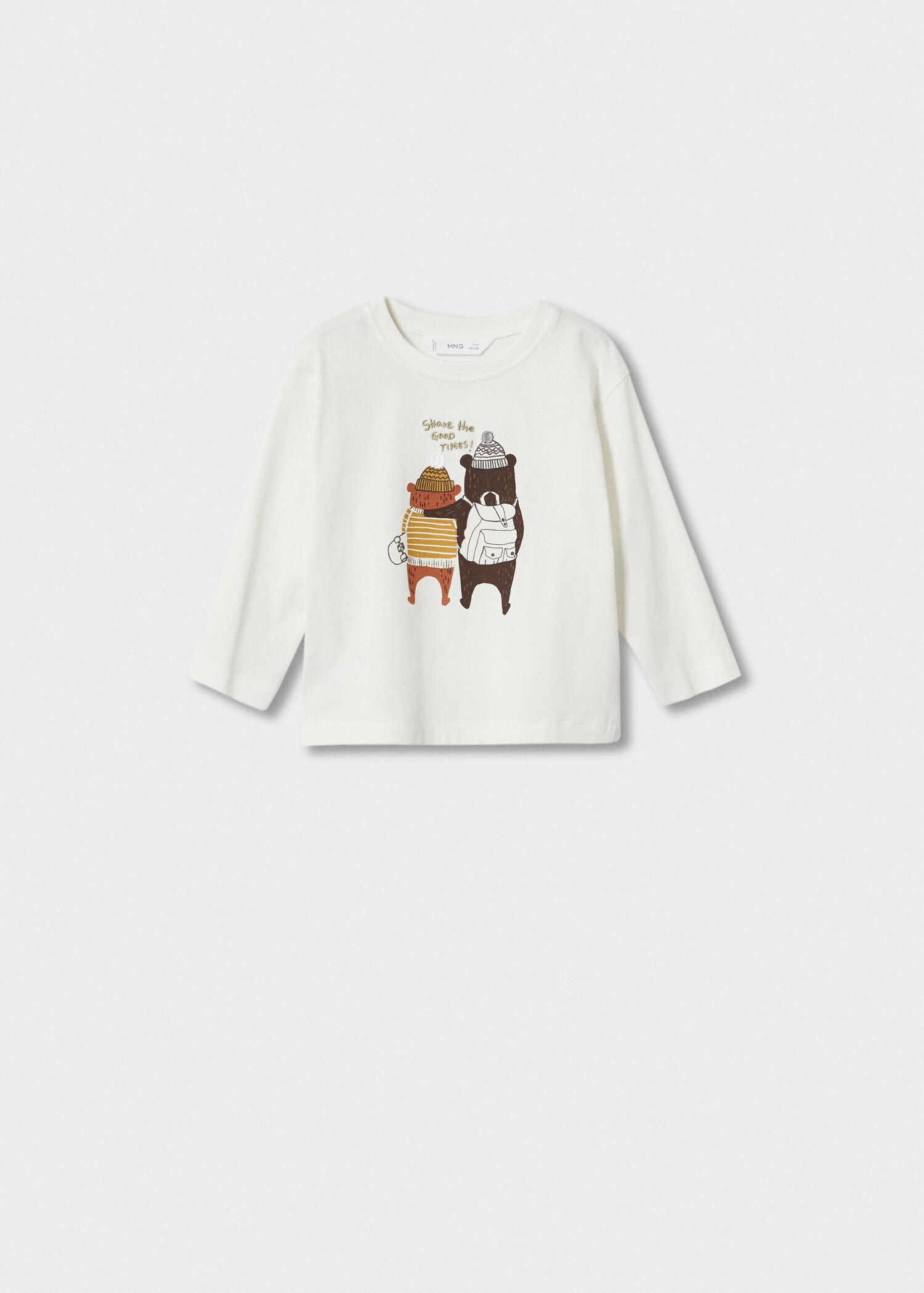 Printed long sleeve t-shirt - Article without model