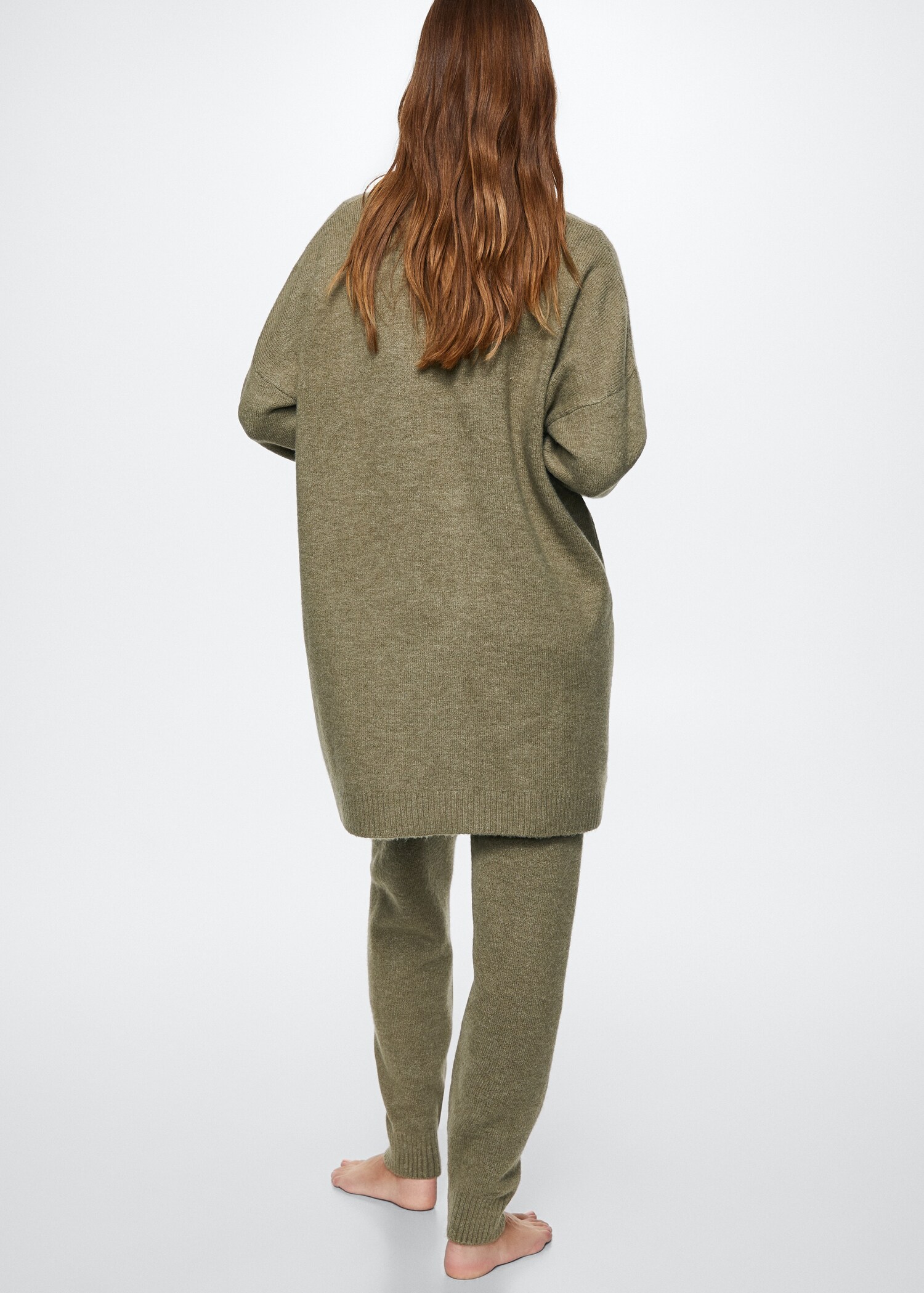 Oversize-Strickcardigan - Rückseite des Artikels