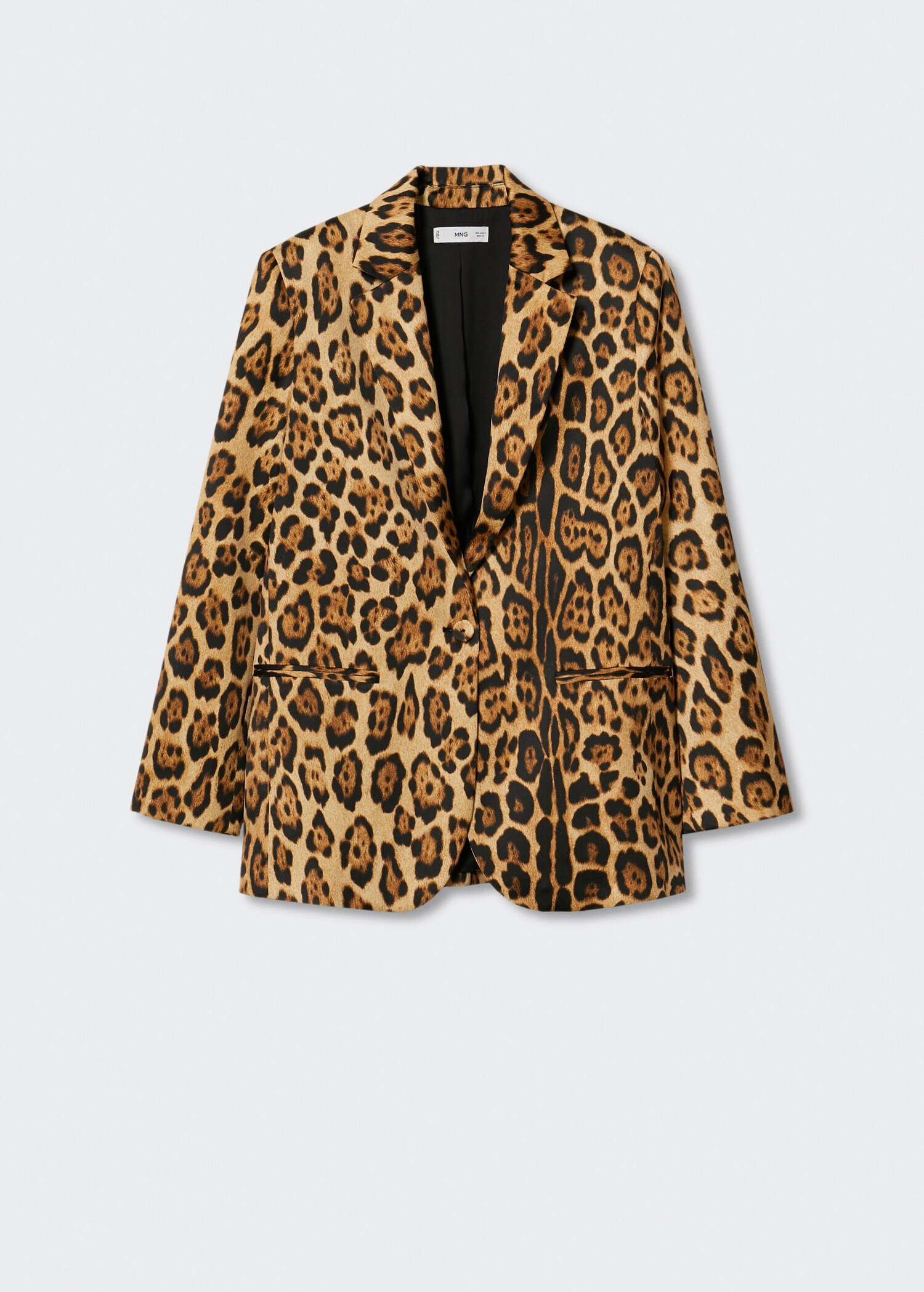 Anzugblazer mit Leopardenmuster - Artikel ohne Model