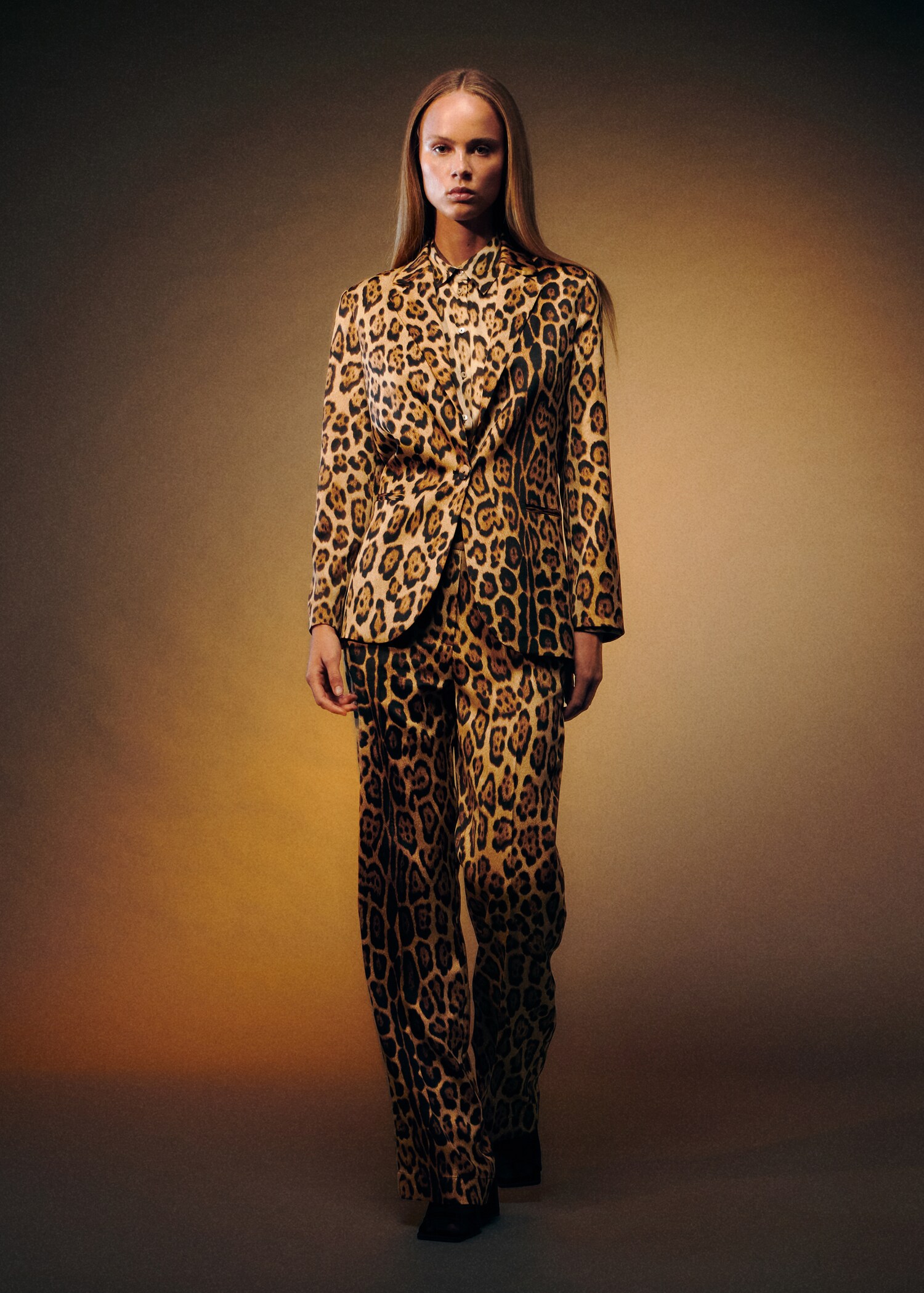 Anzugblazer mit Leopardenmuster - Detail des Artikels 7