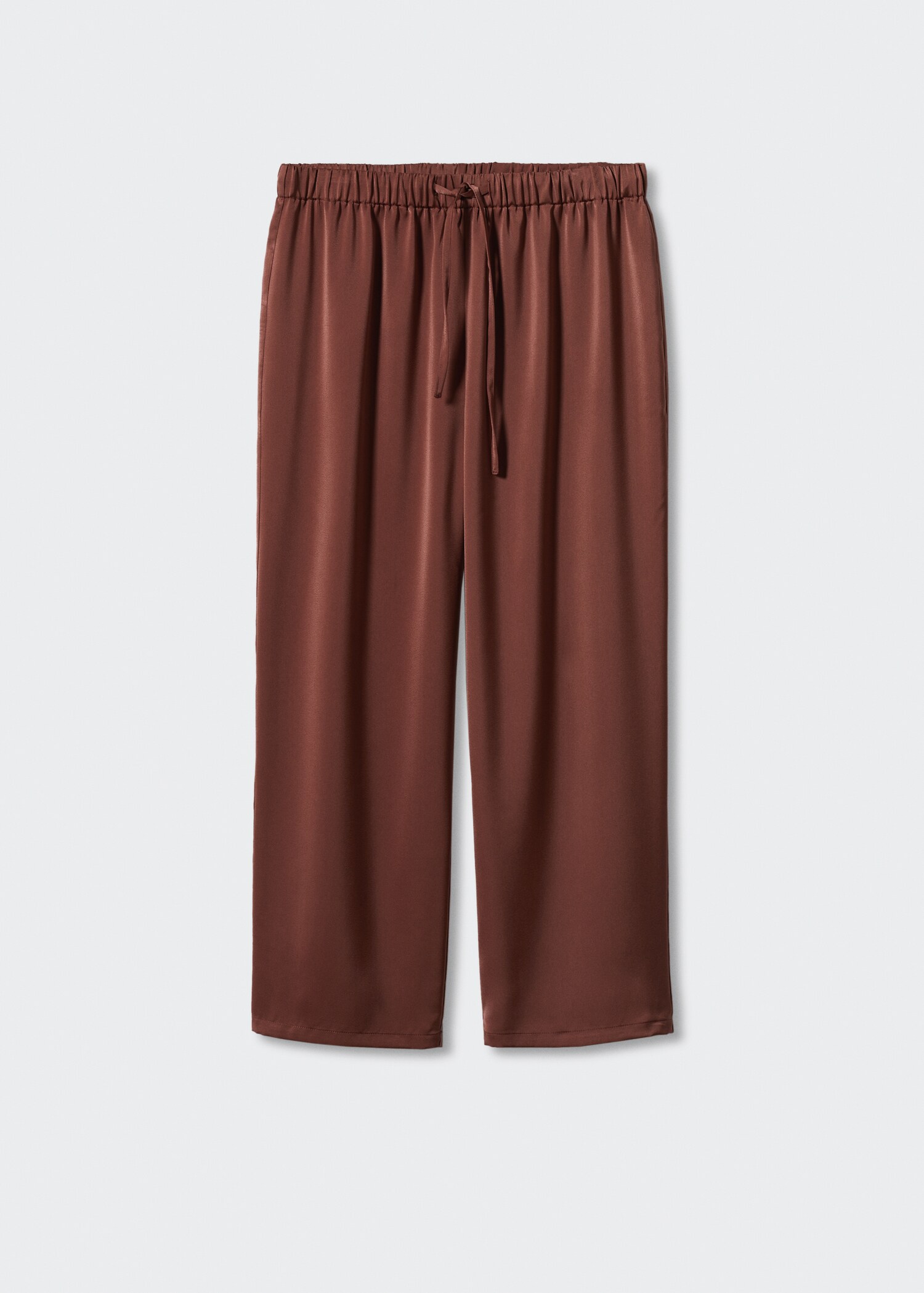 Satin pyjama trousers - Article without model