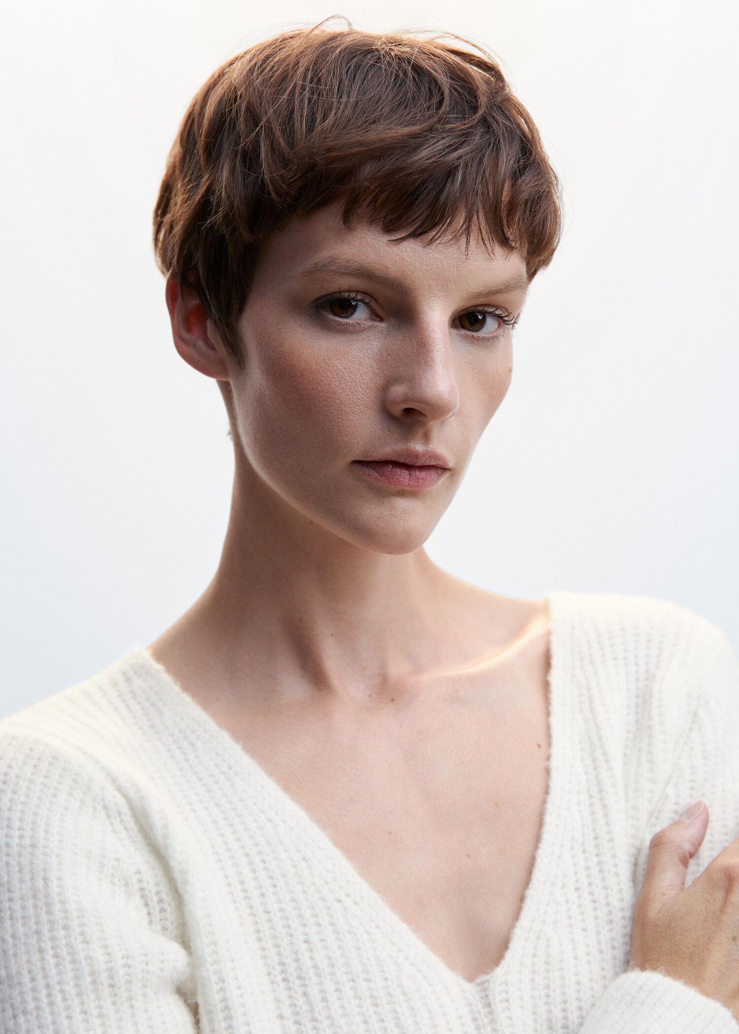 Pullover mit V-Ausschnitt - Detail des Artikels 1