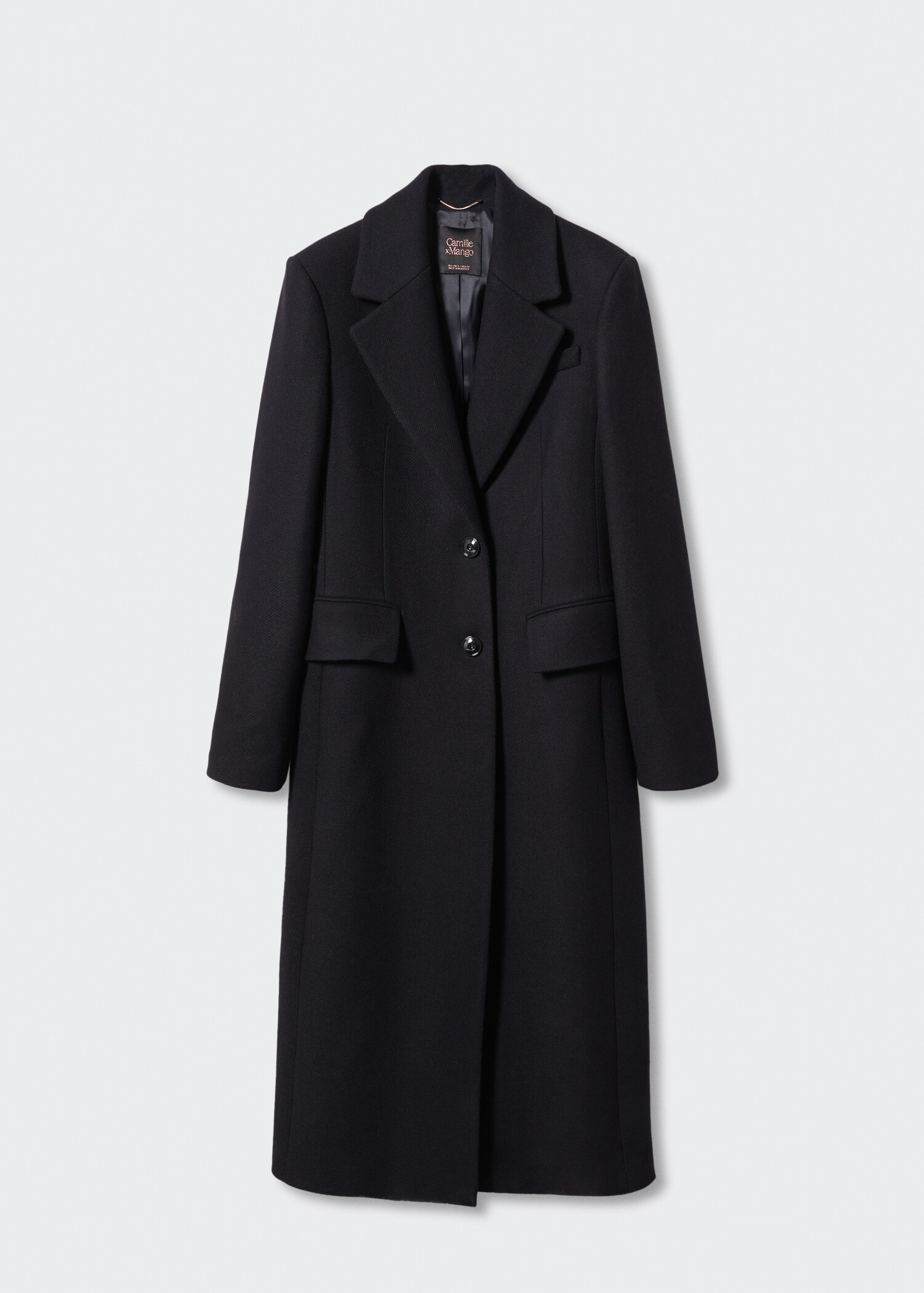 Wool overcoat - Article without model