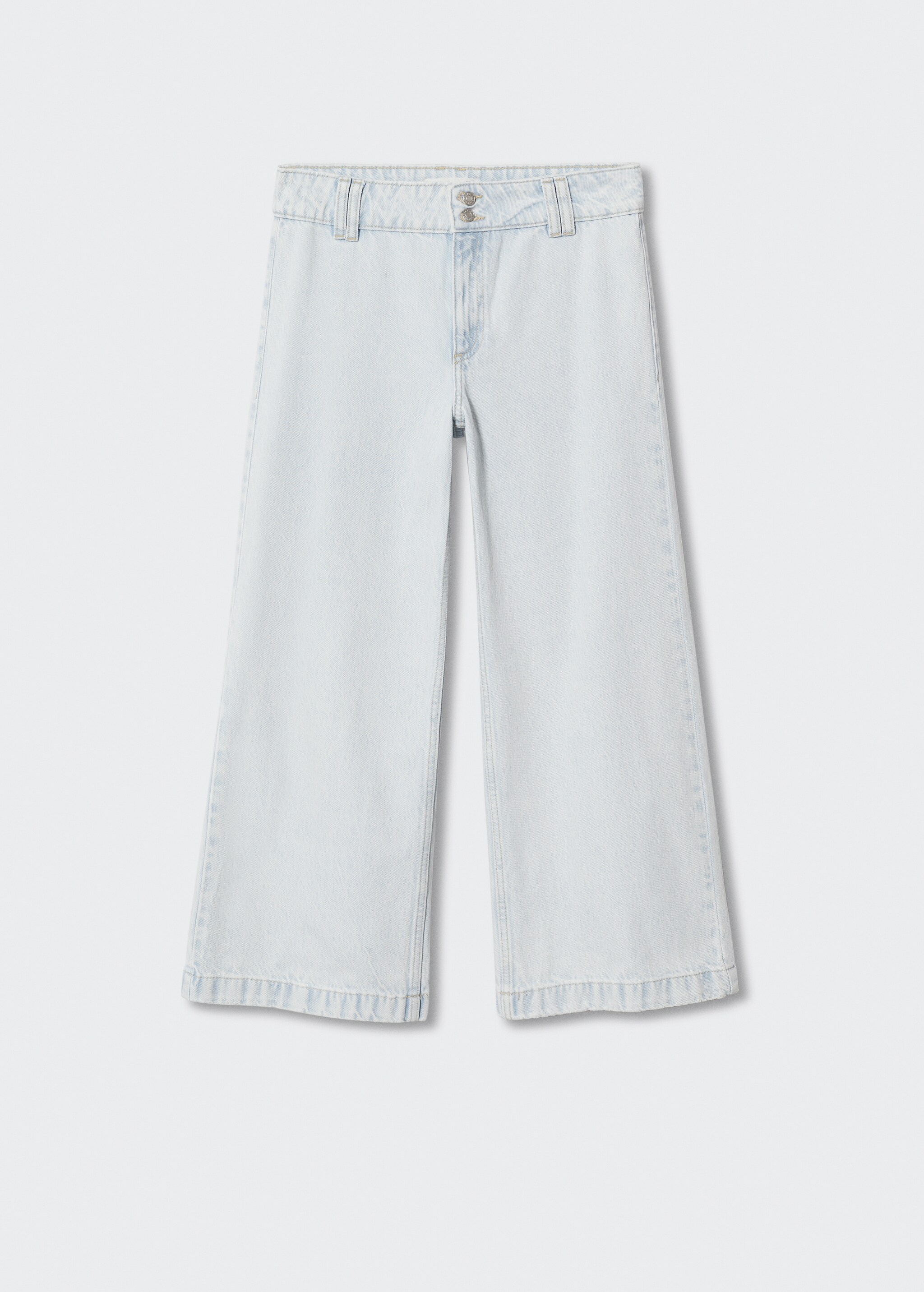 Wideleg-Jeans mit mittelhohem Bund - Artikel ohne Model