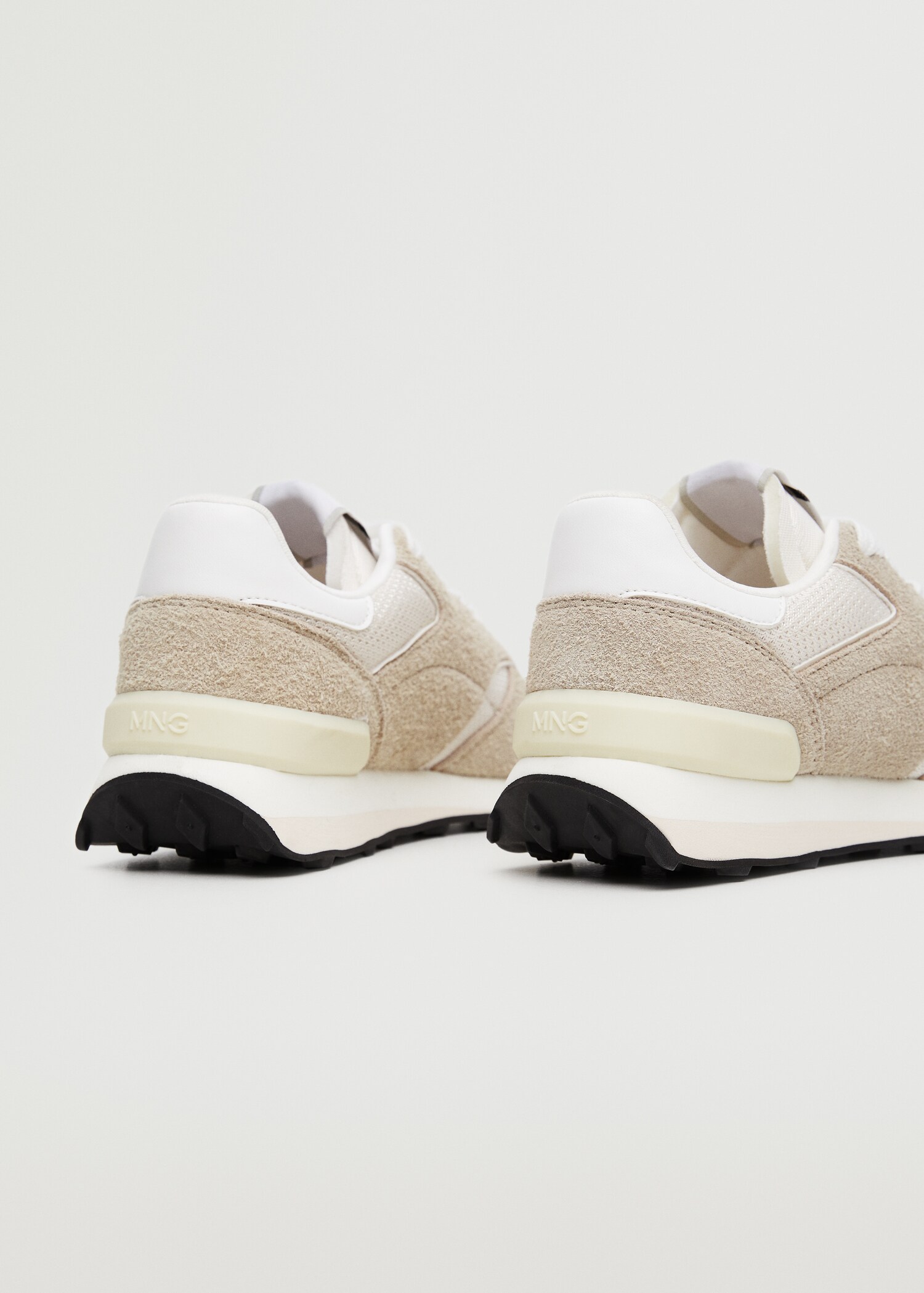 Lace-up suede sneakers - Details of the article 2