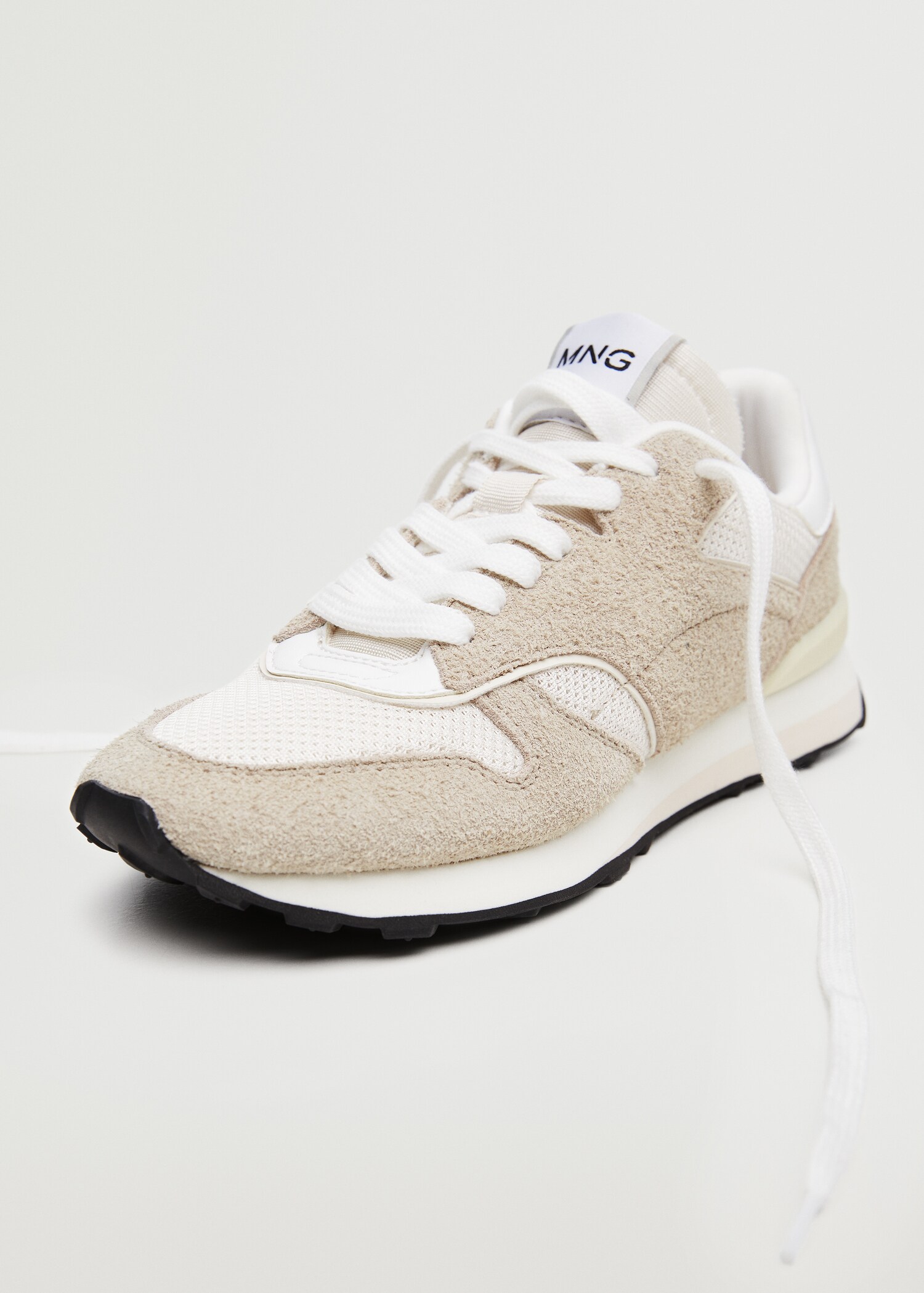 Lace-up suede sneakers - Details of the article 3
