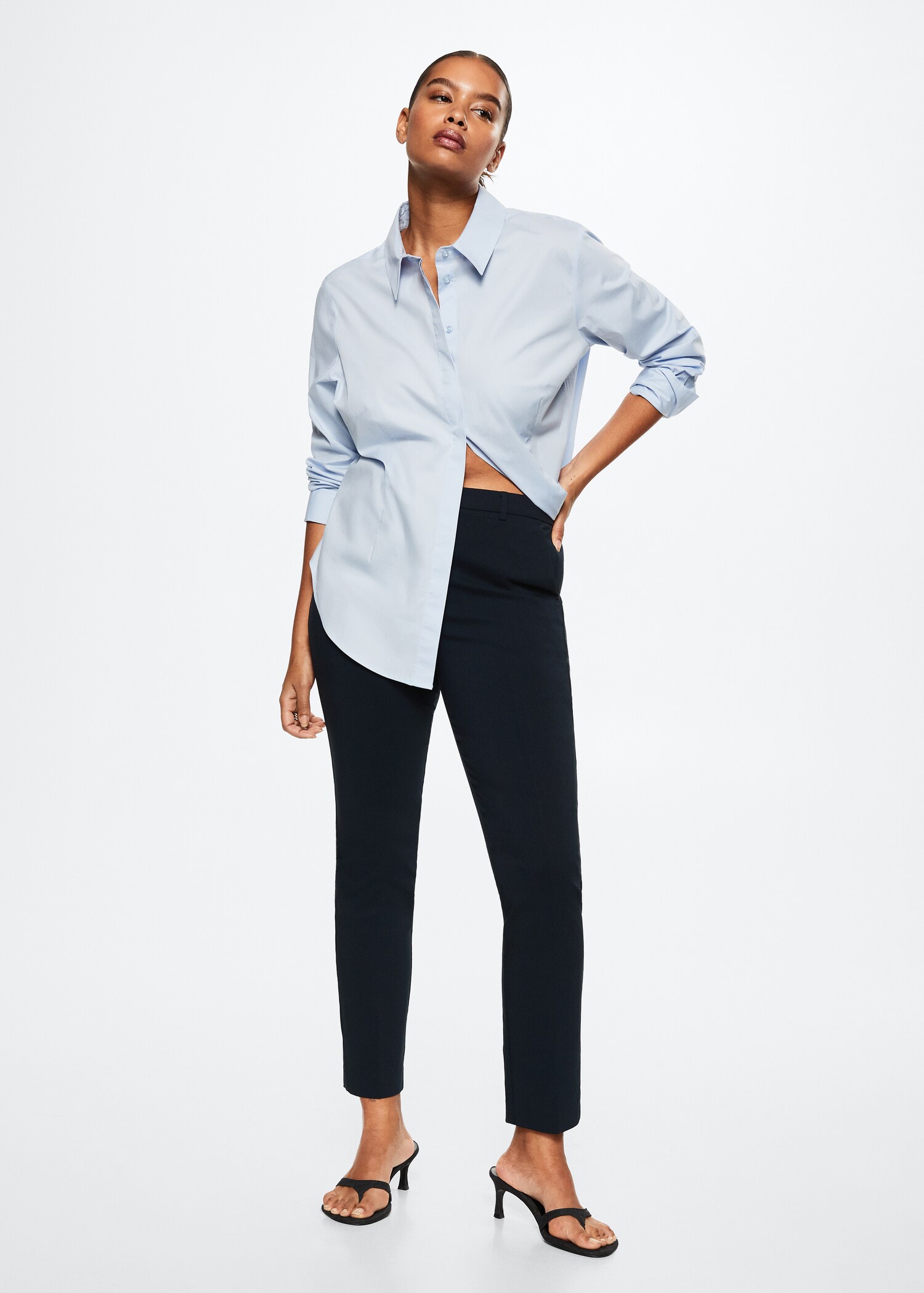 Crop skinny pants - Details of the article 3