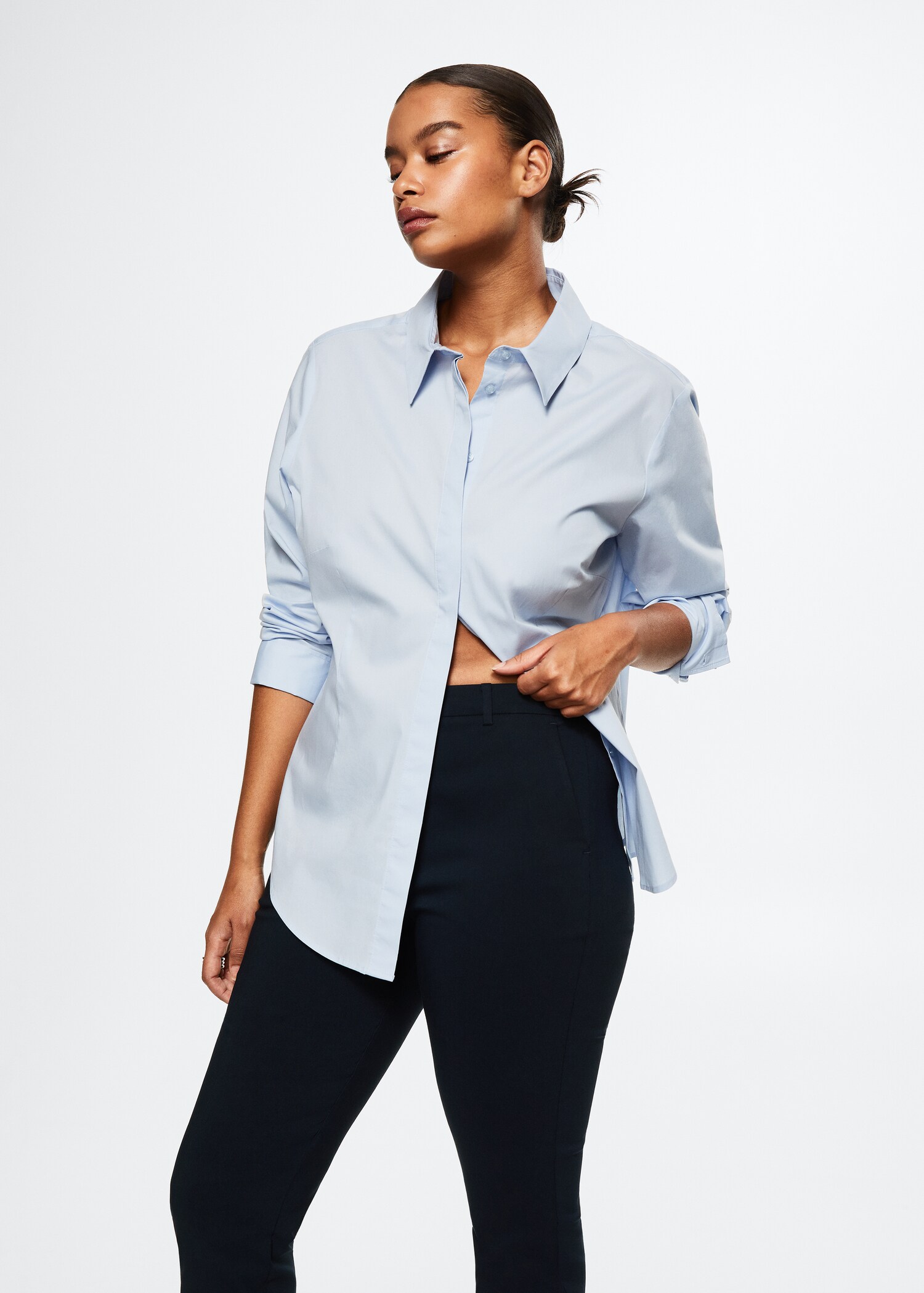 Crop skinny pants - Details of the article 4