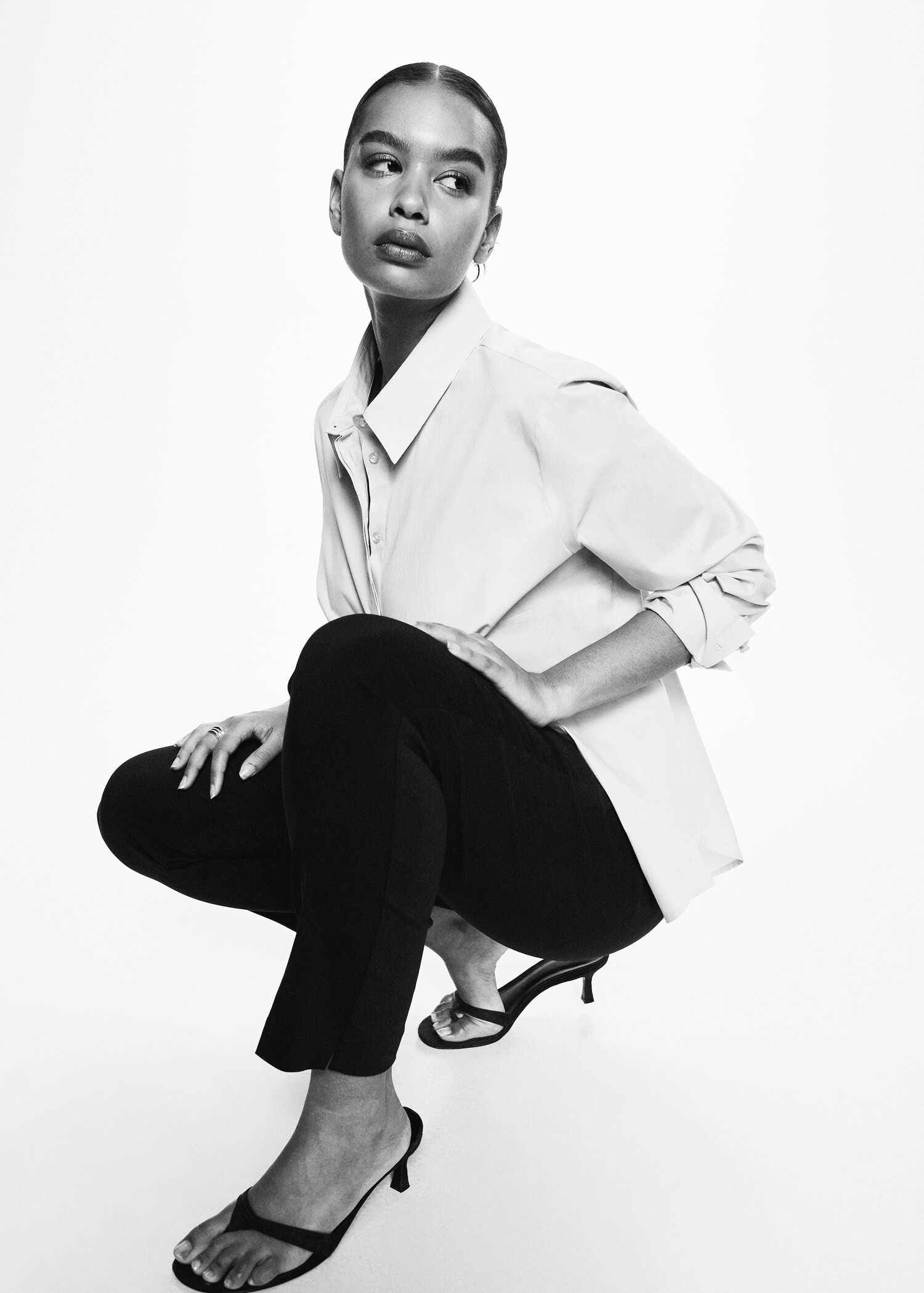 Crop skinny pants - Details of the article 5