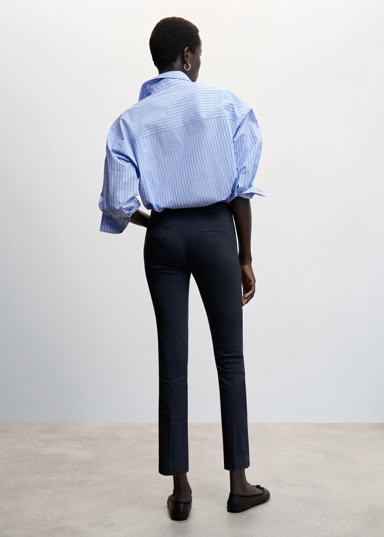 Crop skinny pants - Reverse of the article