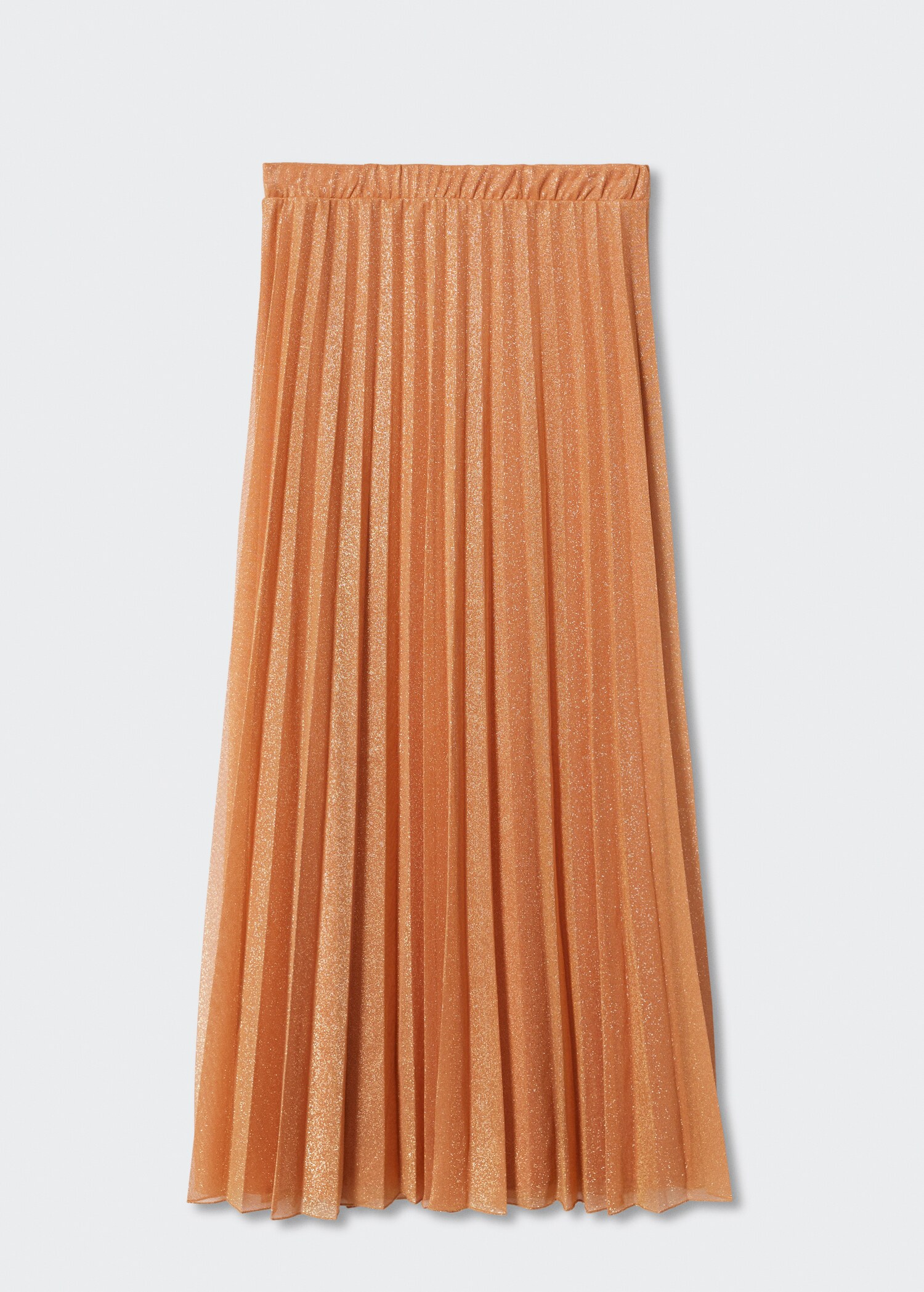 Pleated midi skirt - Article without model