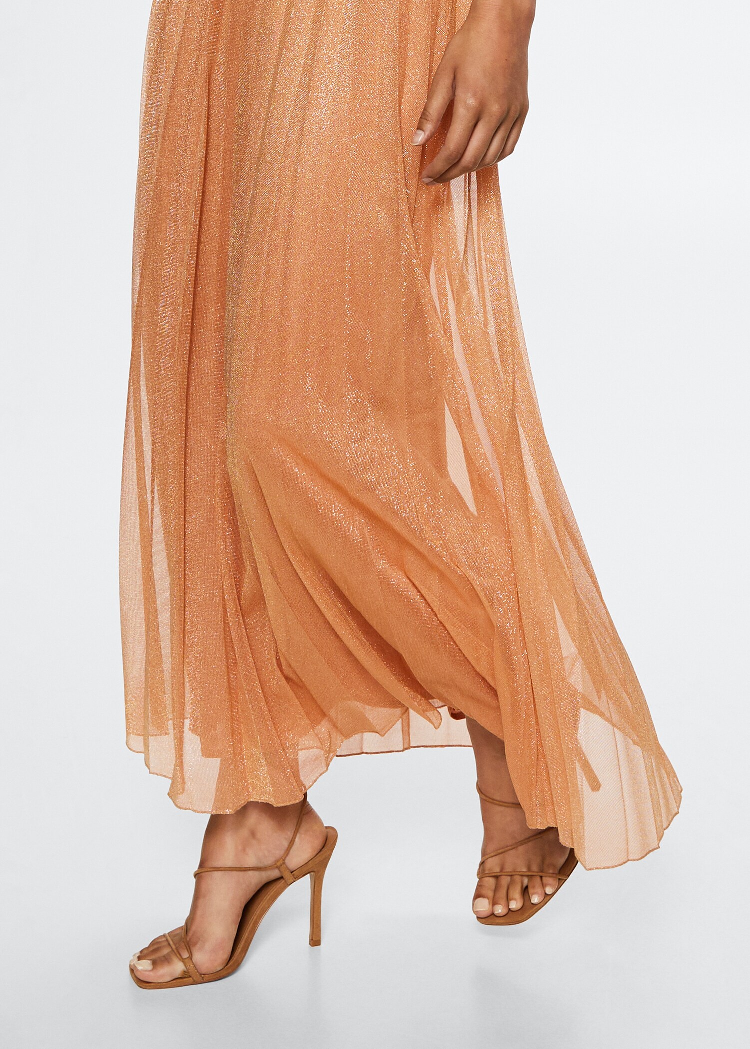 Pleated midi skirt - Details of the article 2