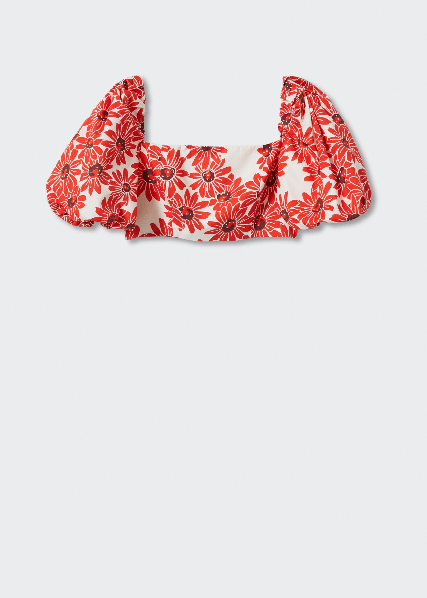 Floral crop top - Article without model