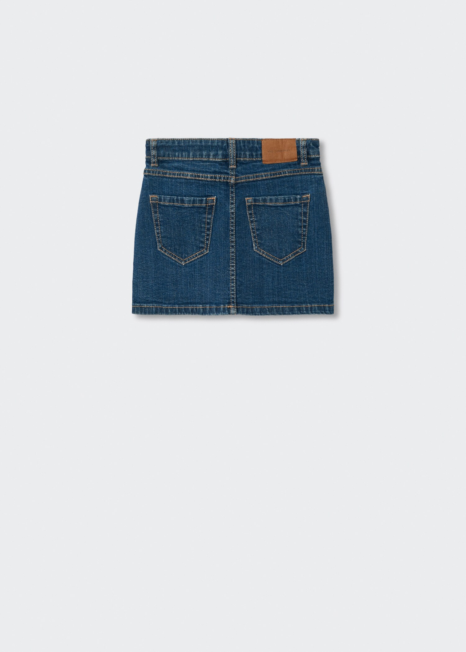 Denim skirt - Reverse of the article