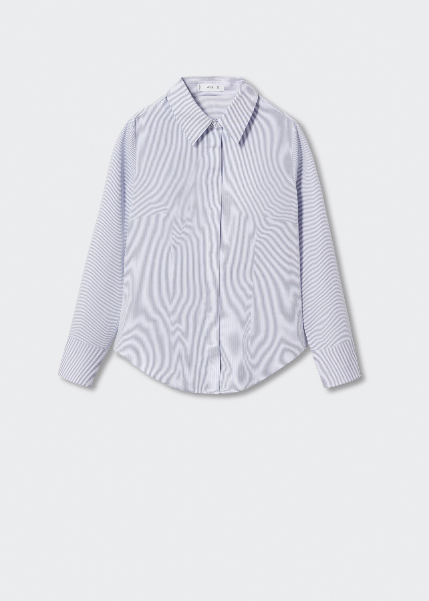 Essential cotton-blend shirt - Article without model