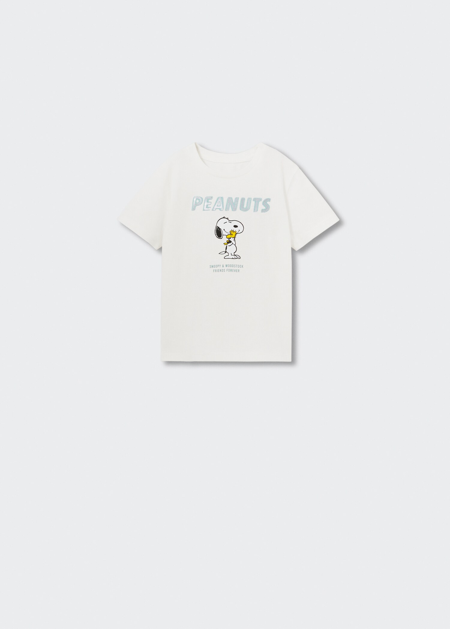 Bedrukt Snoopy T-shirt - Artikel zonder model