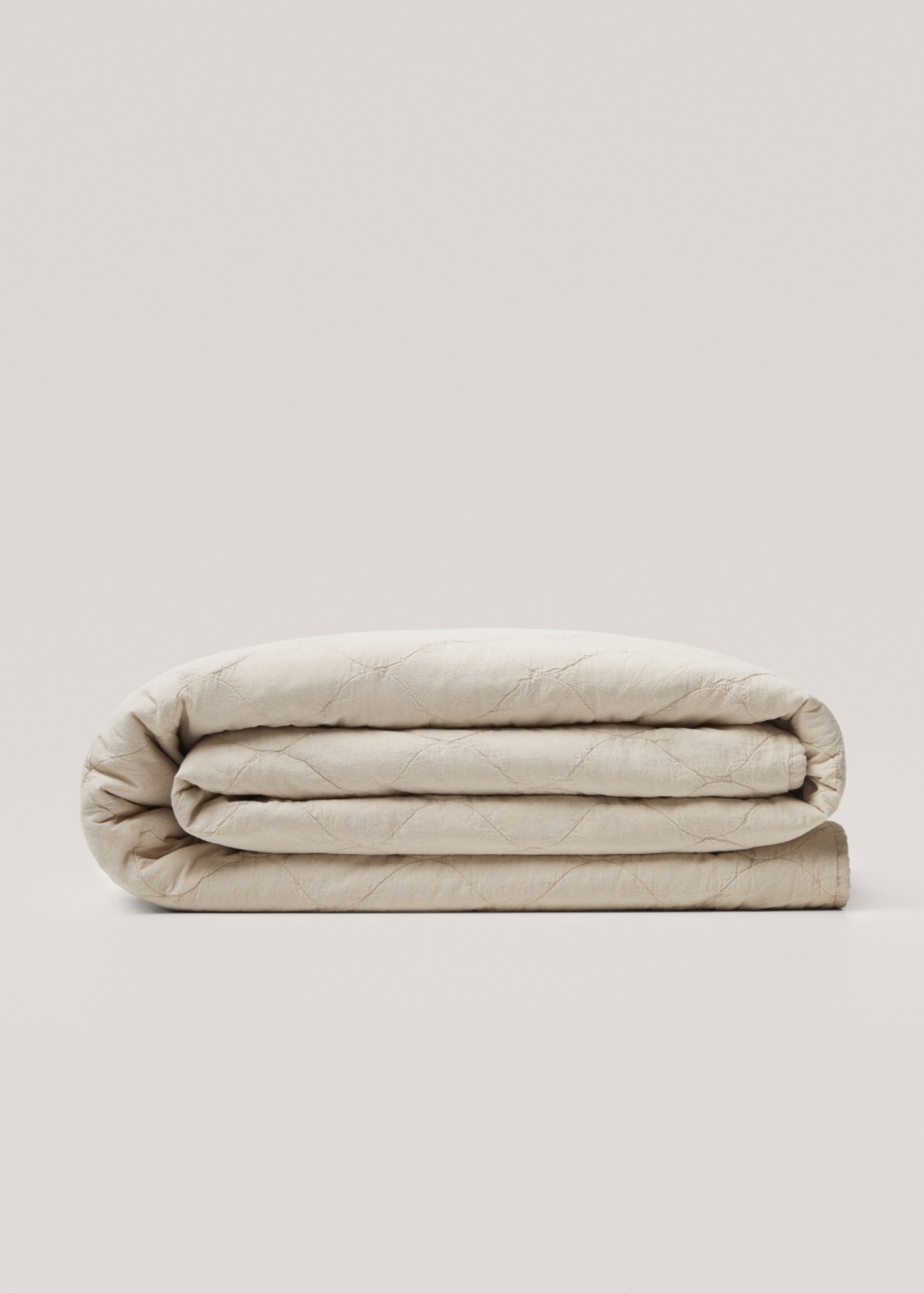 Colcha de algodão acolchoada (cama 180/200 cm) - Artigo sem modelo