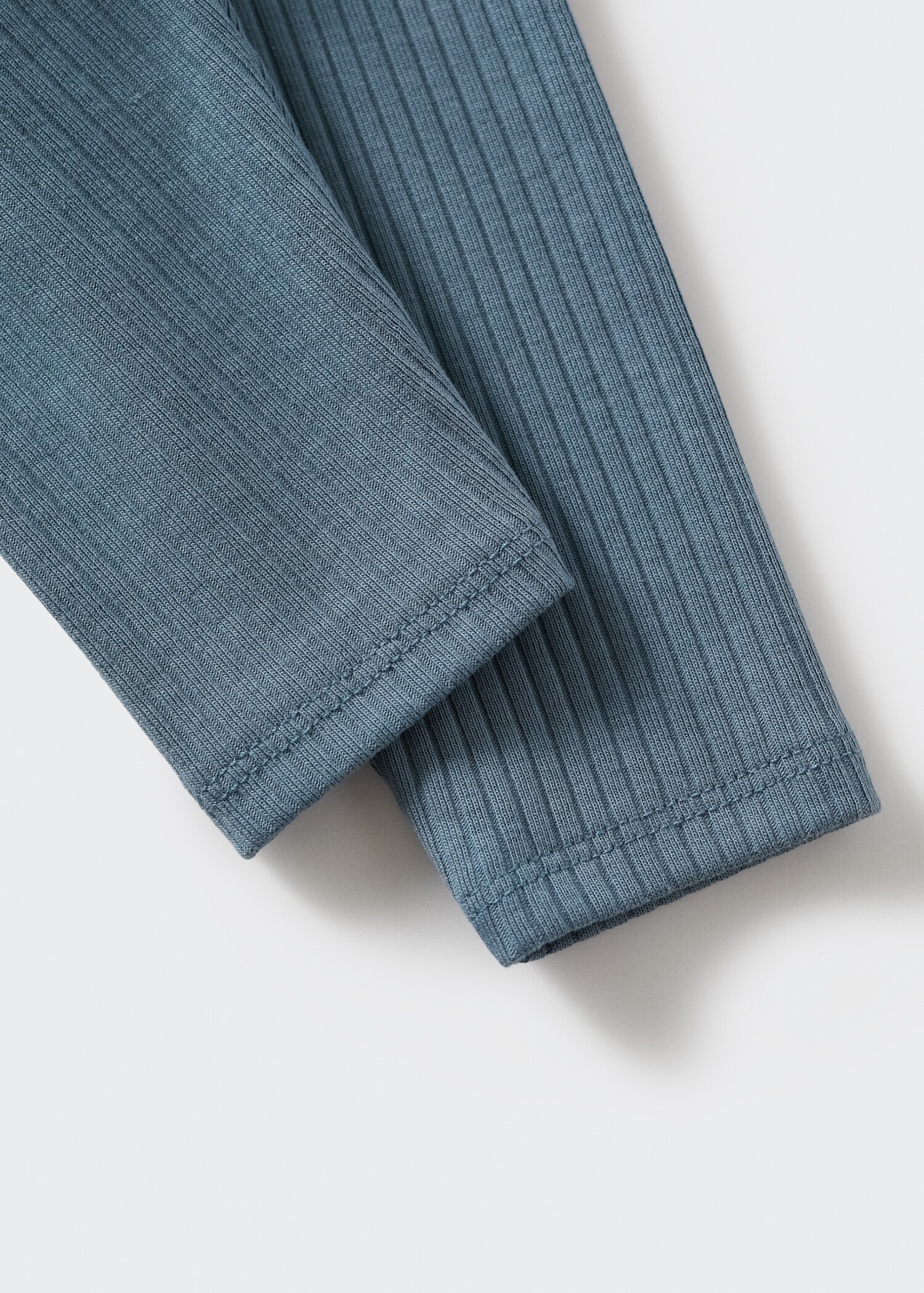 Cotton ribbed leggings - Details of the article 7