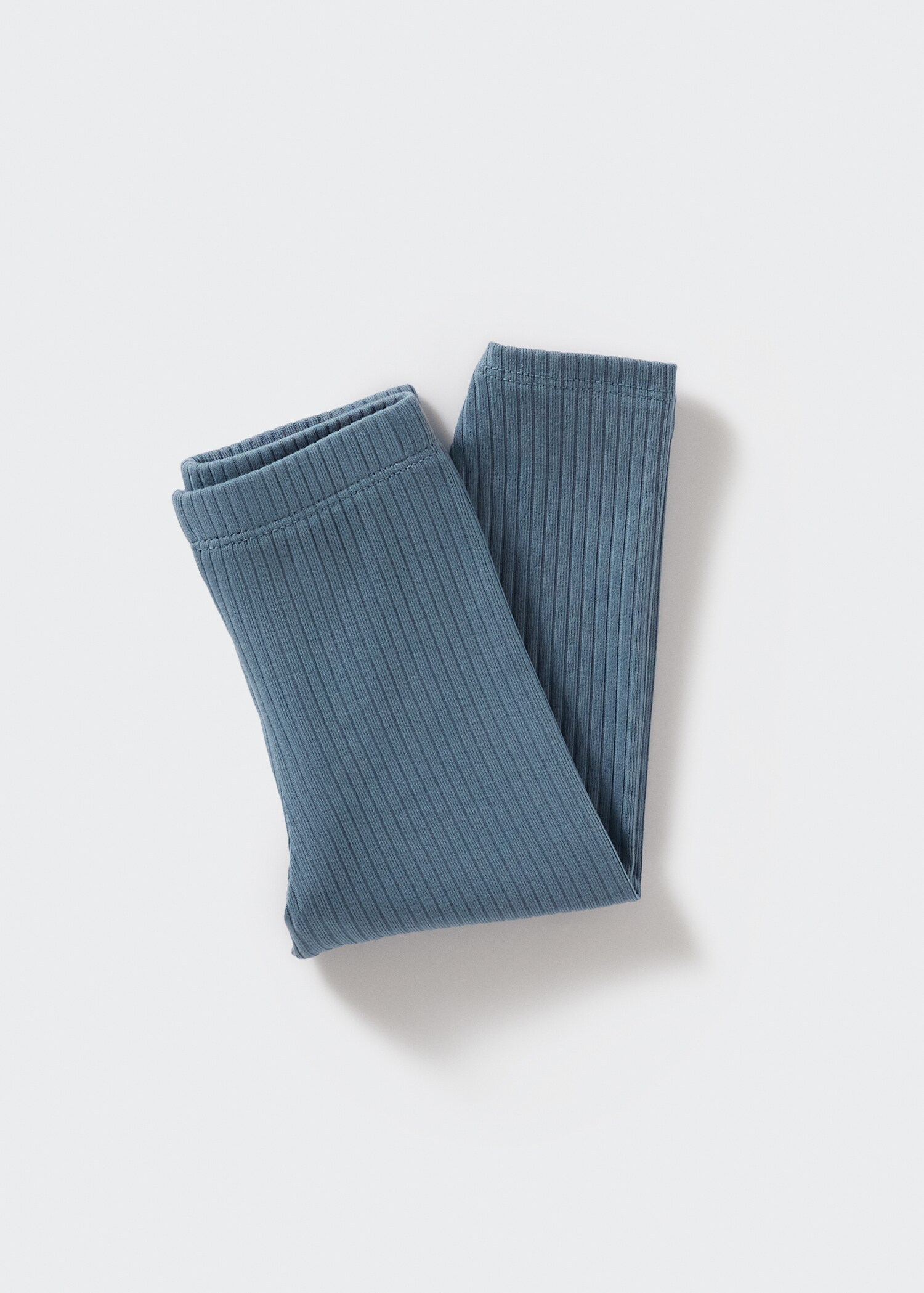Cotton ribbed leggings - Details of the article 8