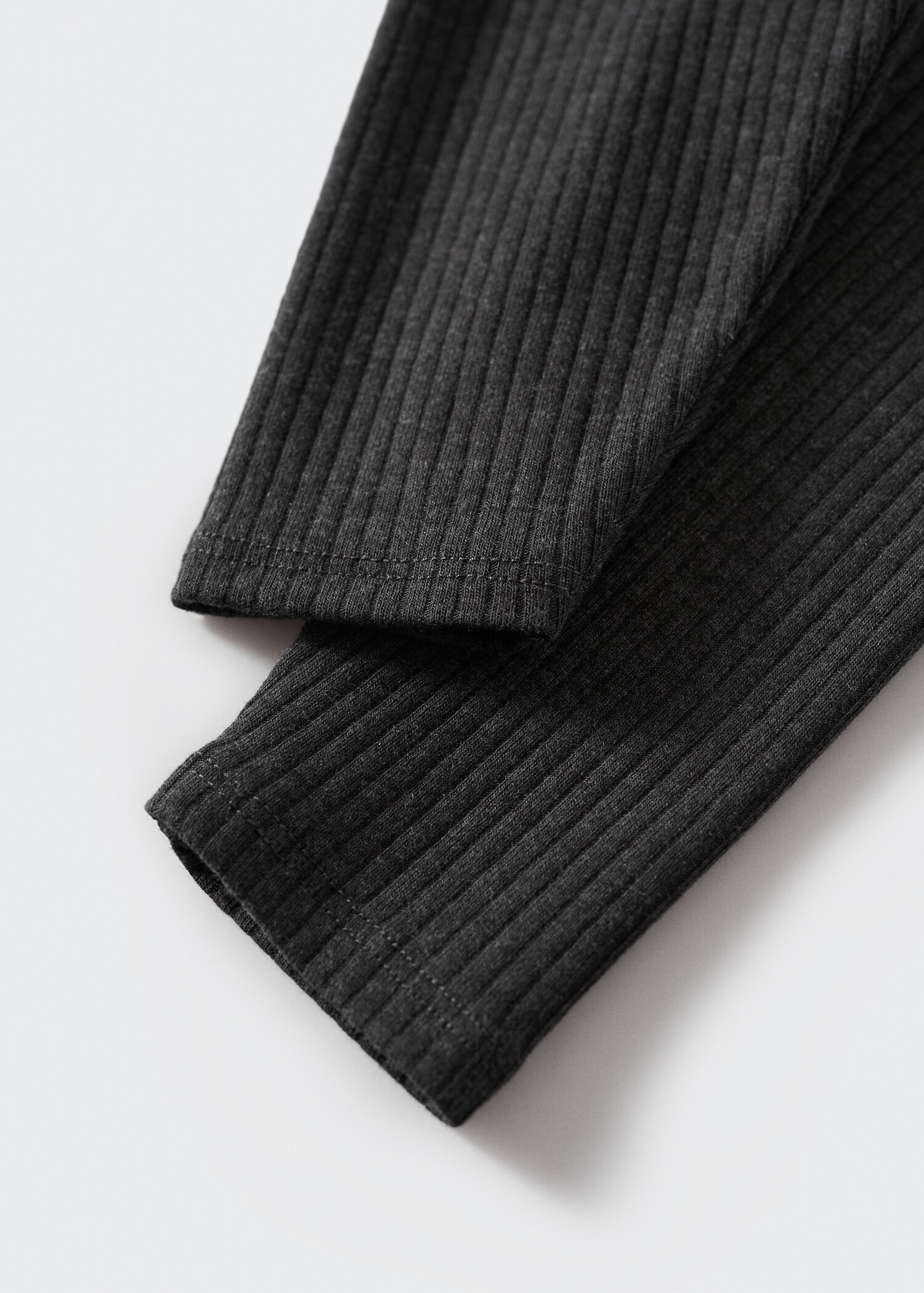 Cotton ribbed leggings - Details of the article 8