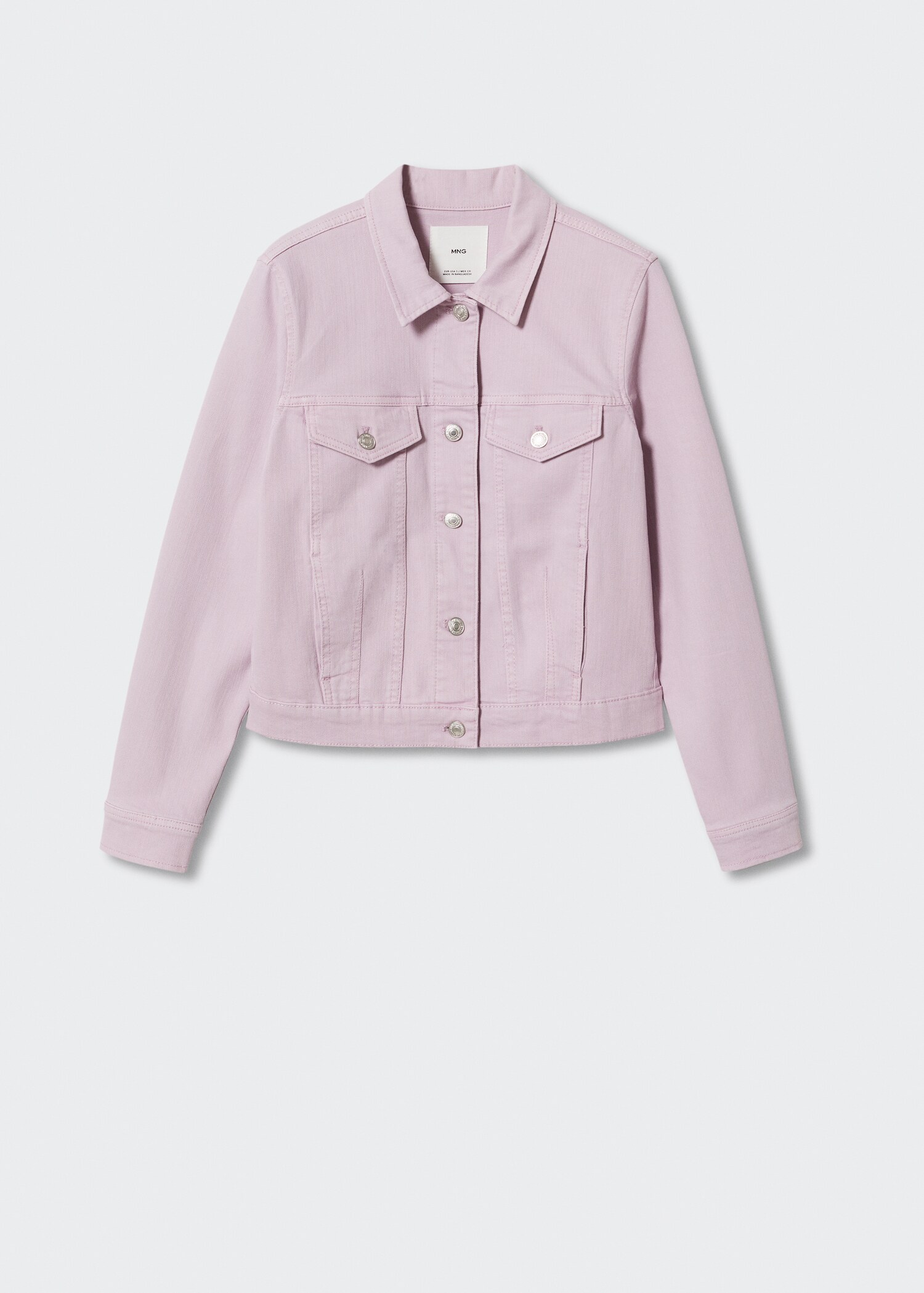 Pocketed denim jacket - Article without model